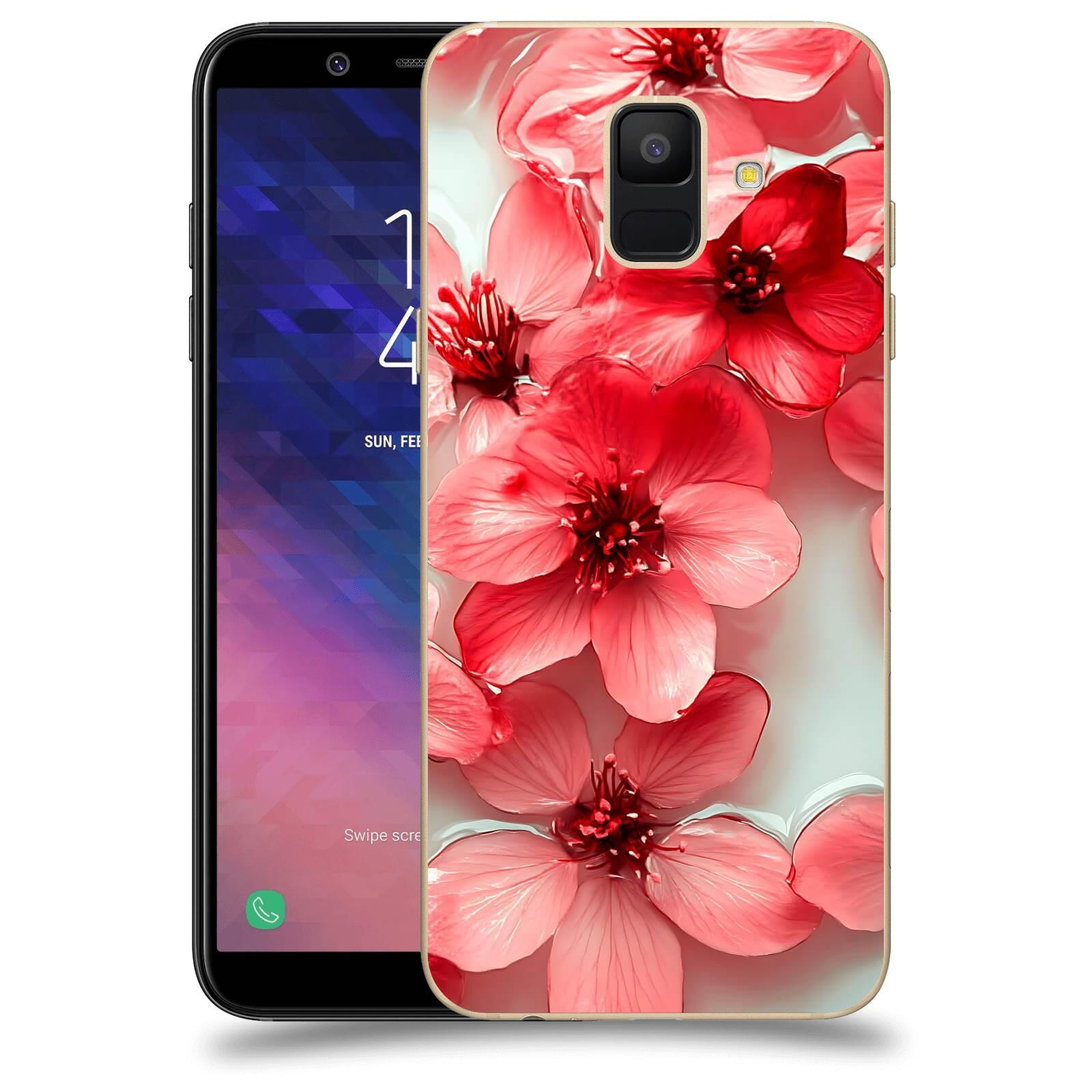 ACOVER Kryt na mobil Samsung Galaxy A6 A600F - Něžná svěžest