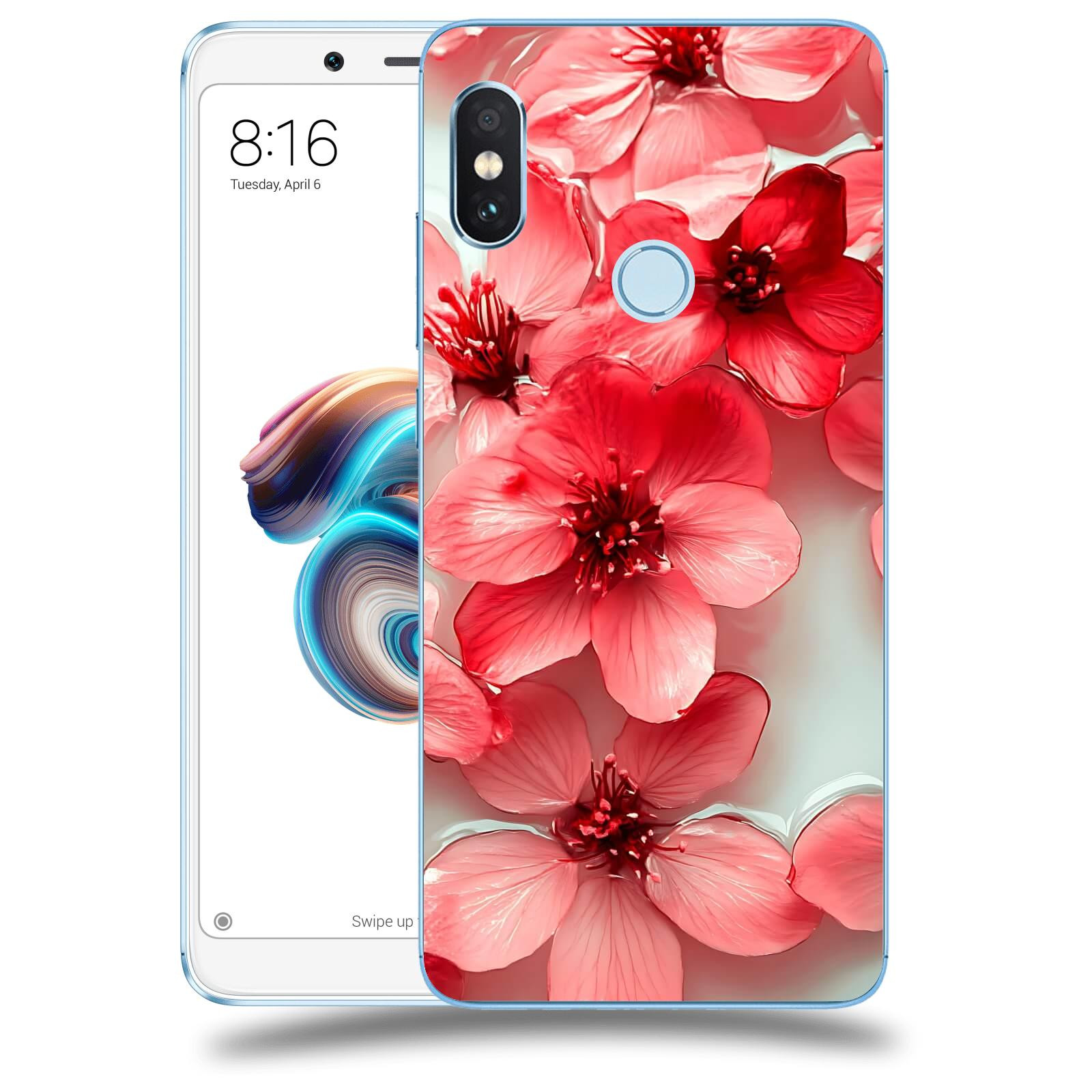 ACOVER Kryt na mobil Xiaomi Redmi Note 5 Global - Něžná svěžest