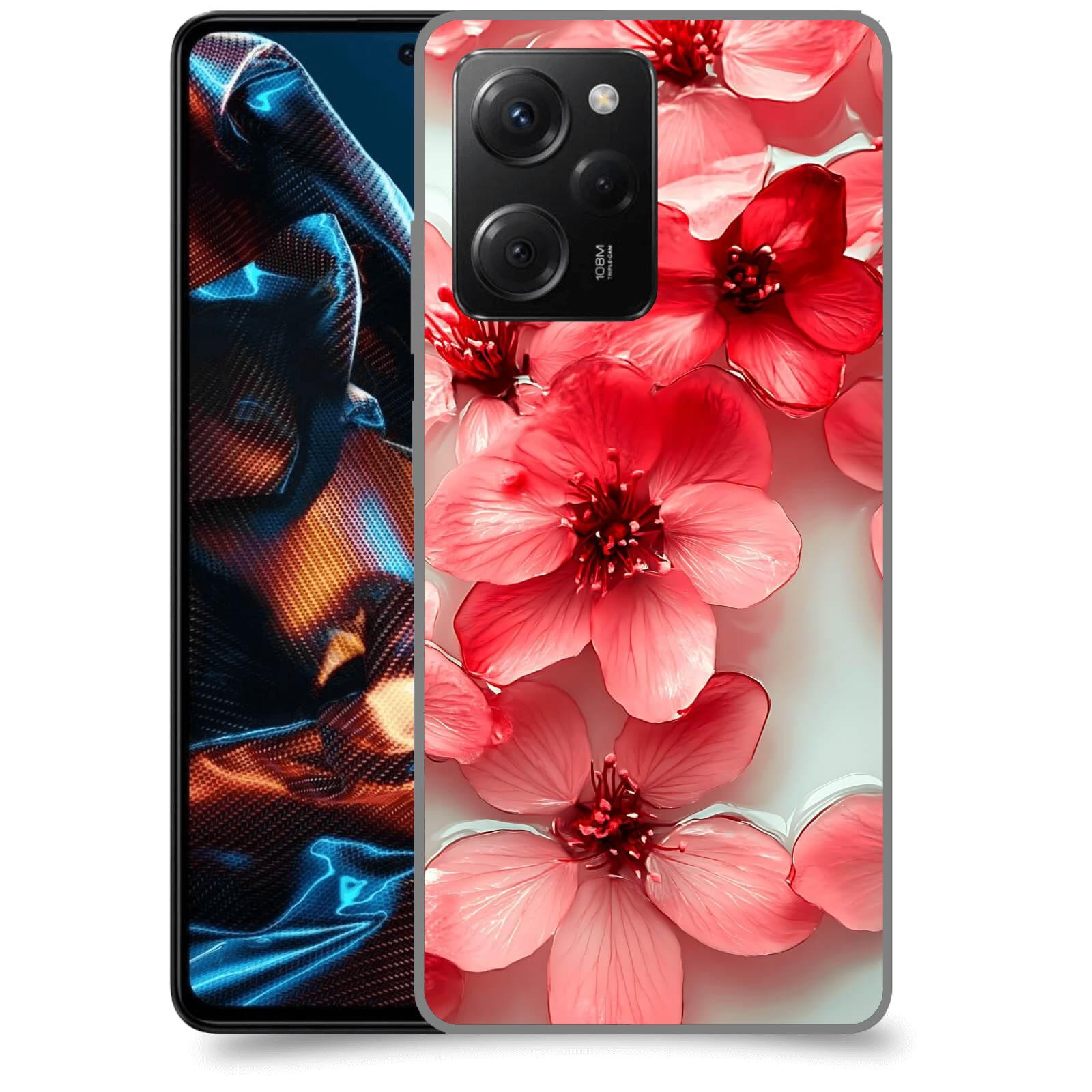 ACOVER Kryt na mobil Xiaomi Poco X5 Pro - Něžná svěžest