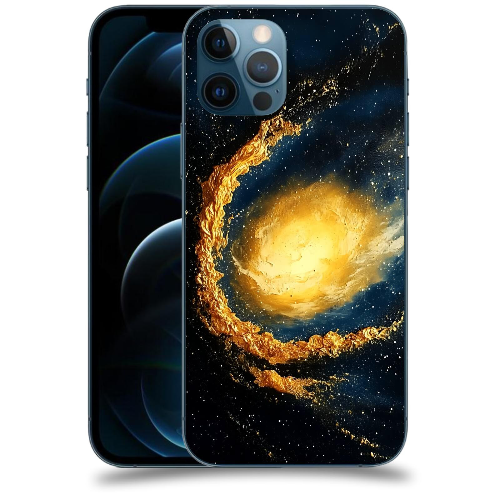 ACOVER Kryt na mobil Apple iPhone 12 Pro - Noční obloha II