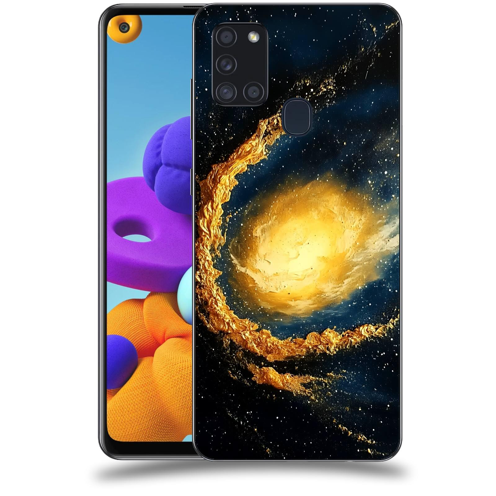 ACOVER Kryt na mobil Samsung Galaxy A21s - Noční obloha II