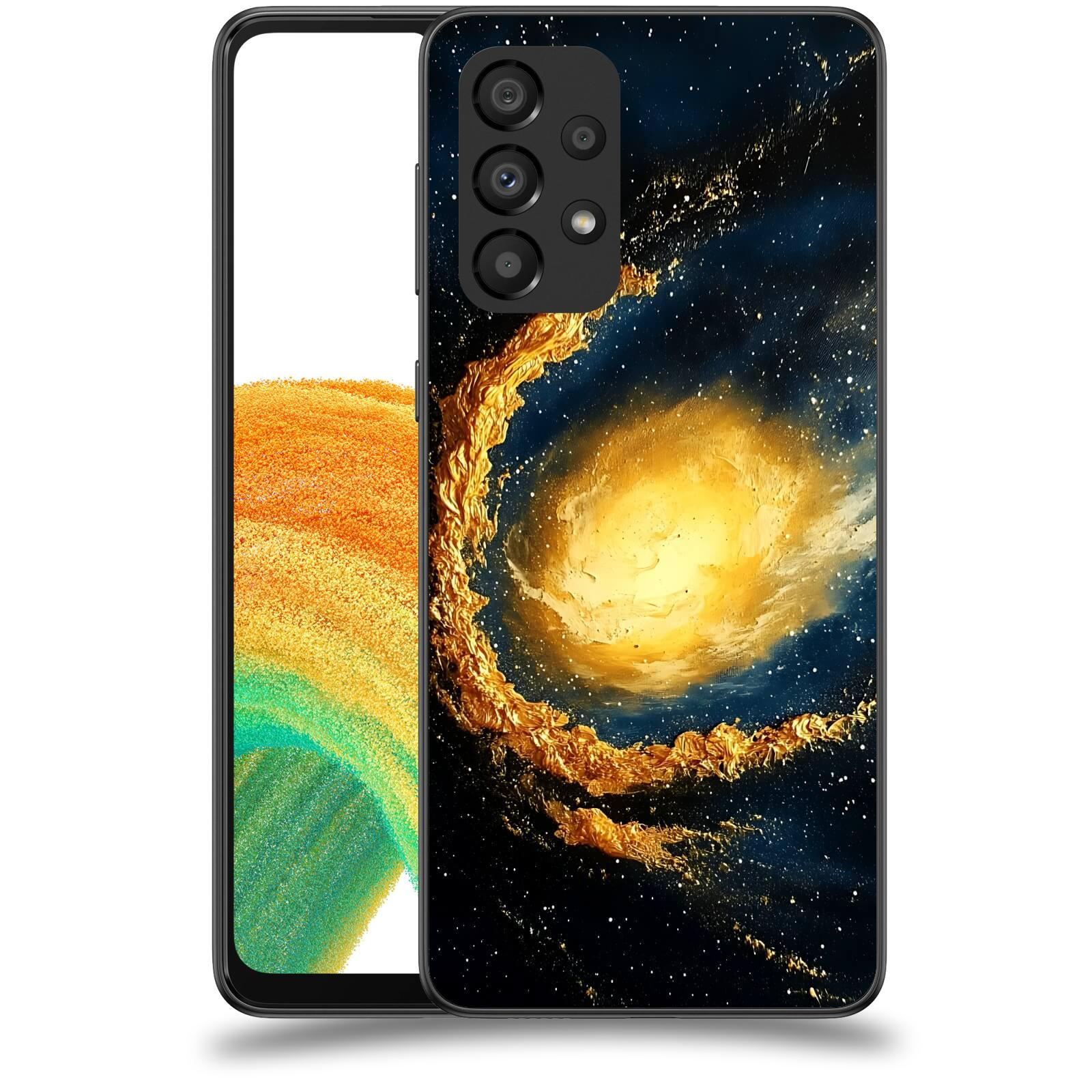 ACOVER Kryt na mobil Samsung Galaxy A33 5G A336 - Noční obloha II