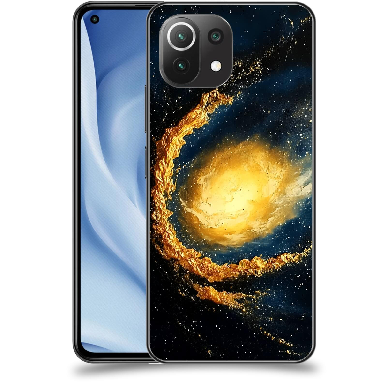 ACOVER Kryt na mobil Xiaomi Mi 11 Lite - Noční obloha II
