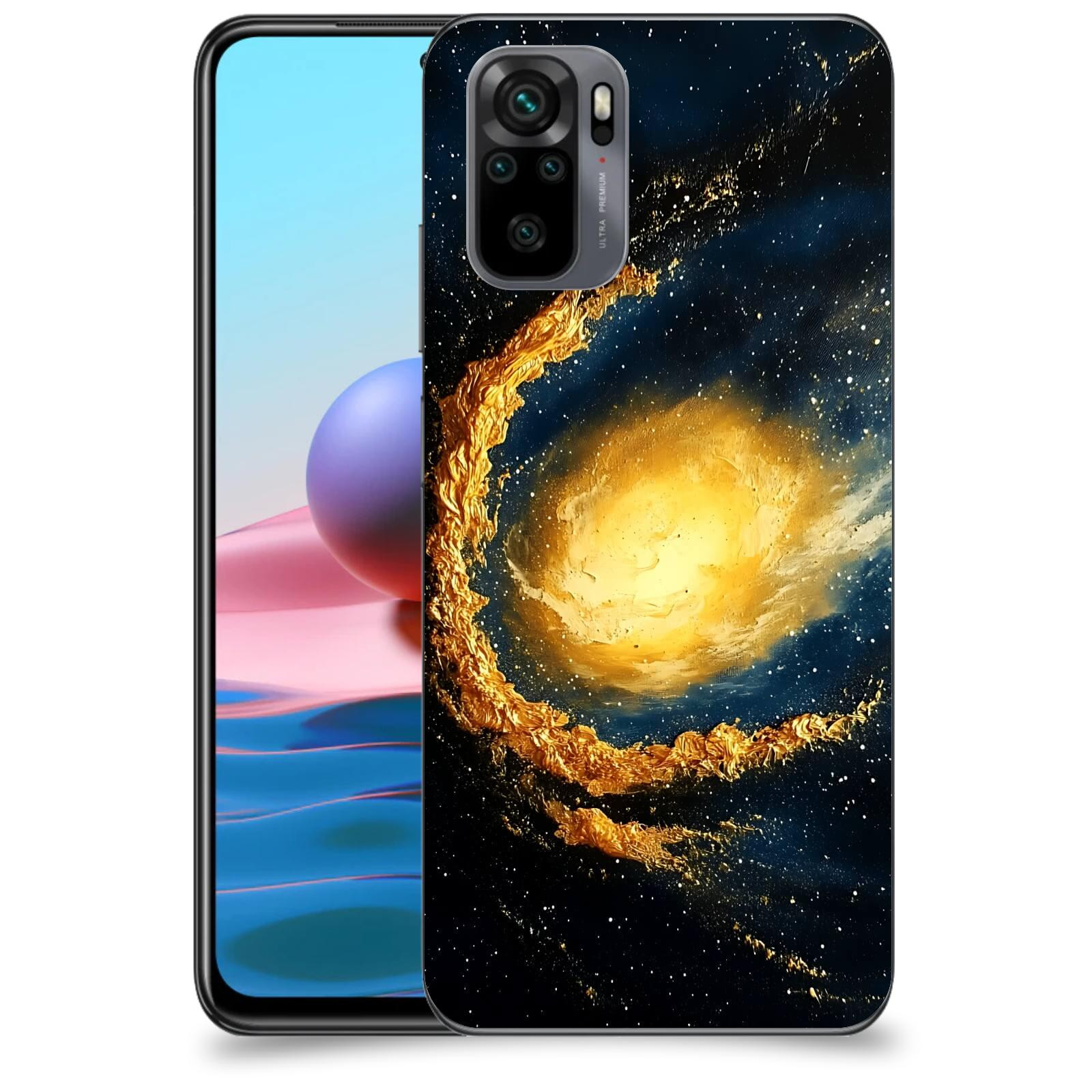 ACOVER Kryt na mobil Xiaomi Redmi Note 10 - Noční obloha II