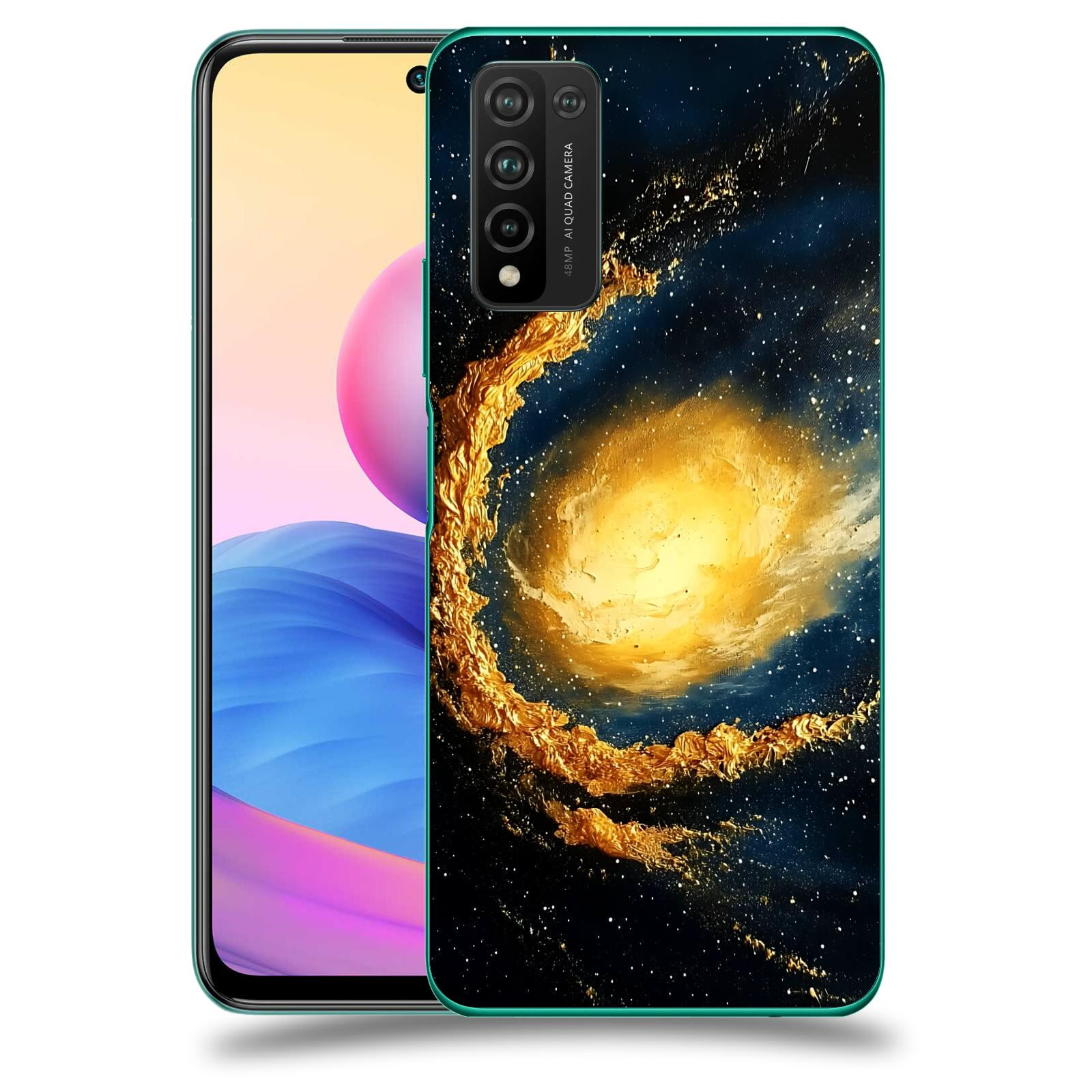 ACOVER Kryt na mobil Honor 10X Lite - Noční obloha II