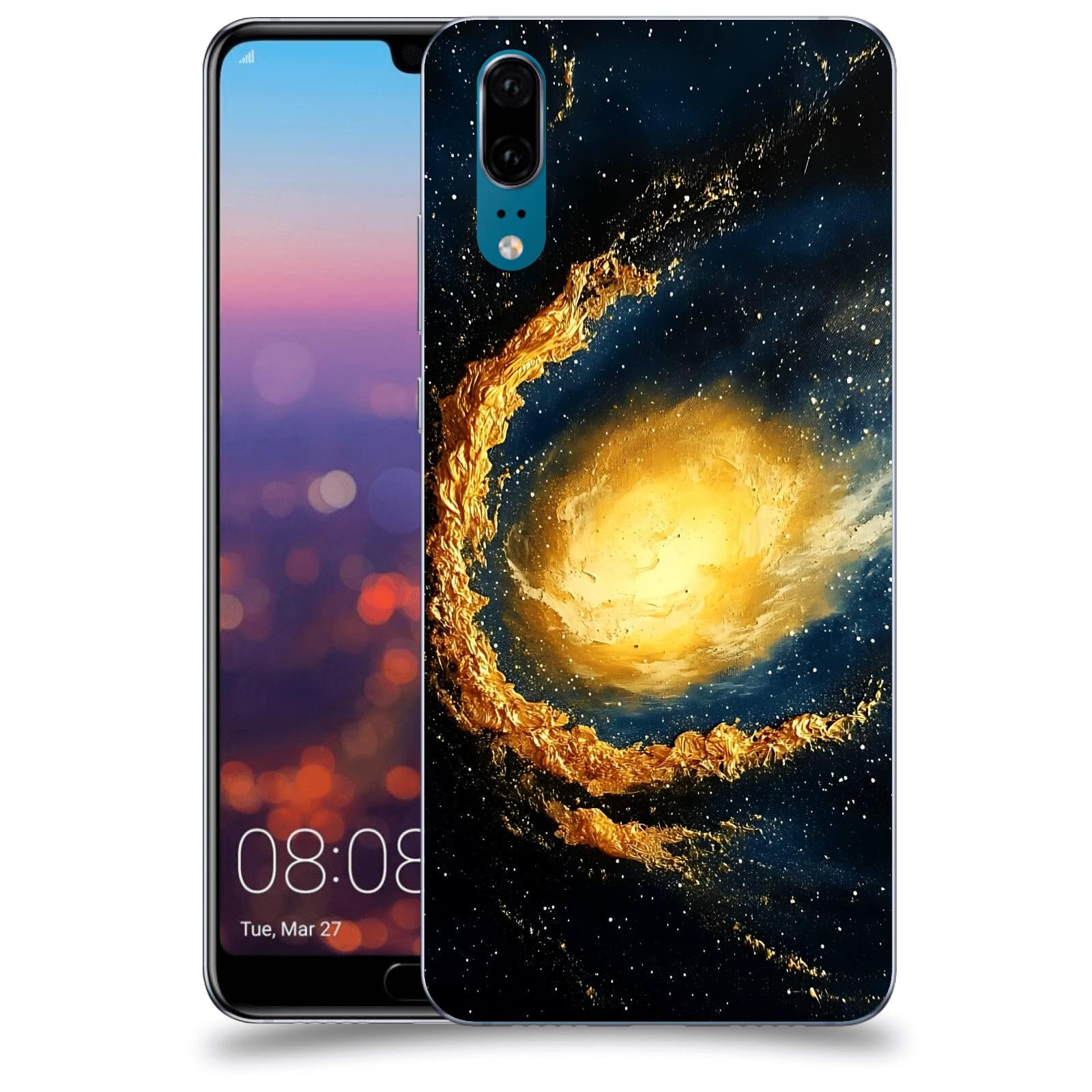 ACOVER Kryt na mobil Huawei P20 - Noční obloha II