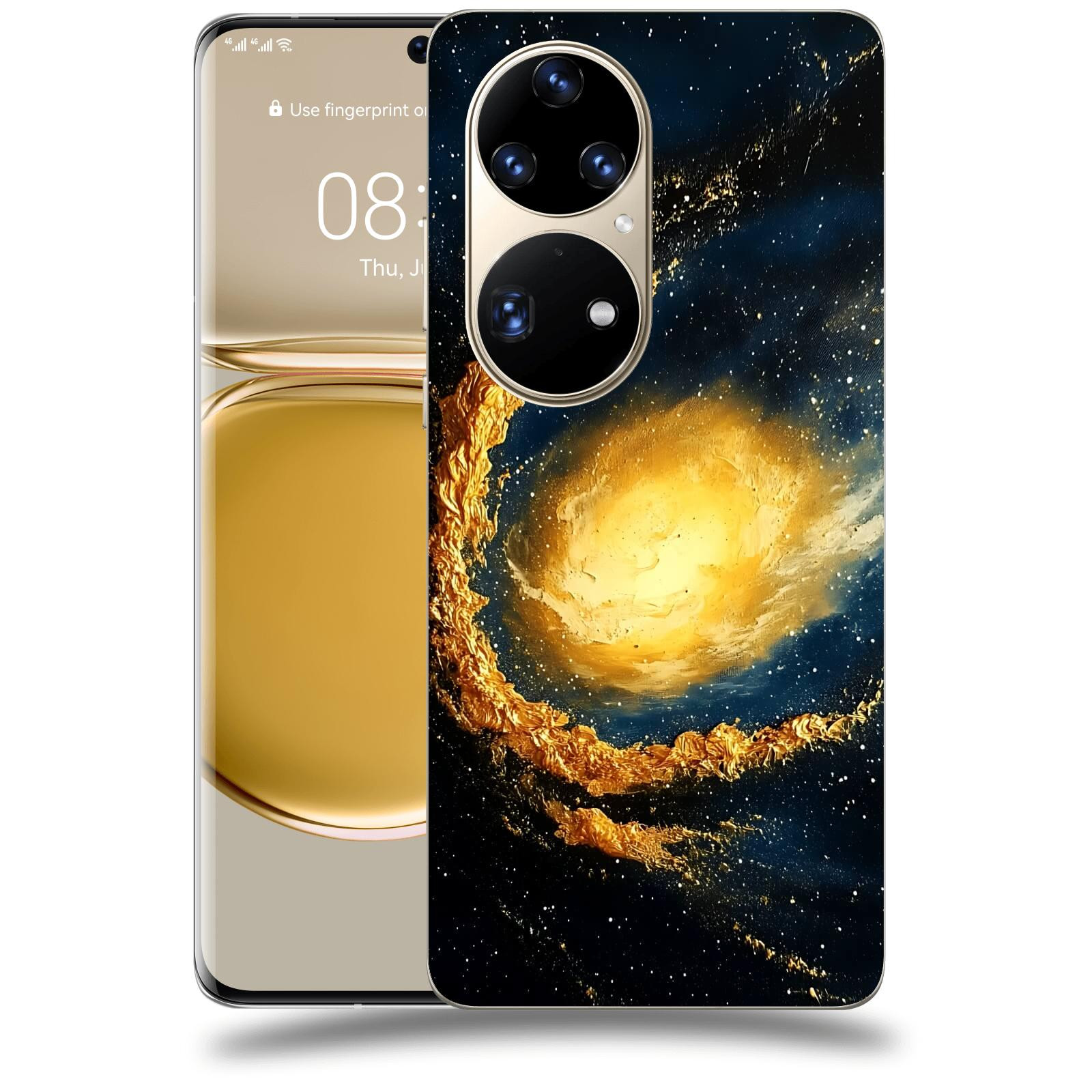 ACOVER Kryt na mobil Huawei P50 - Noční obloha II