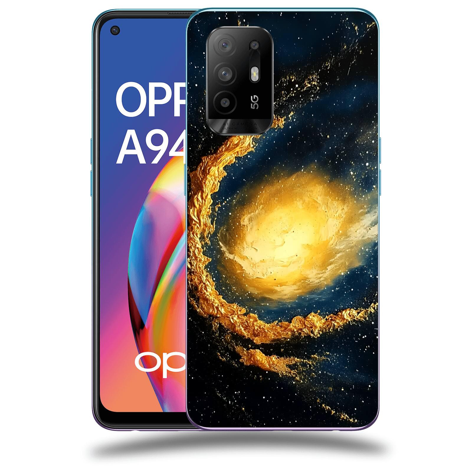 ACOVER Kryt na mobil OPPO A94 5G - Noční obloha II