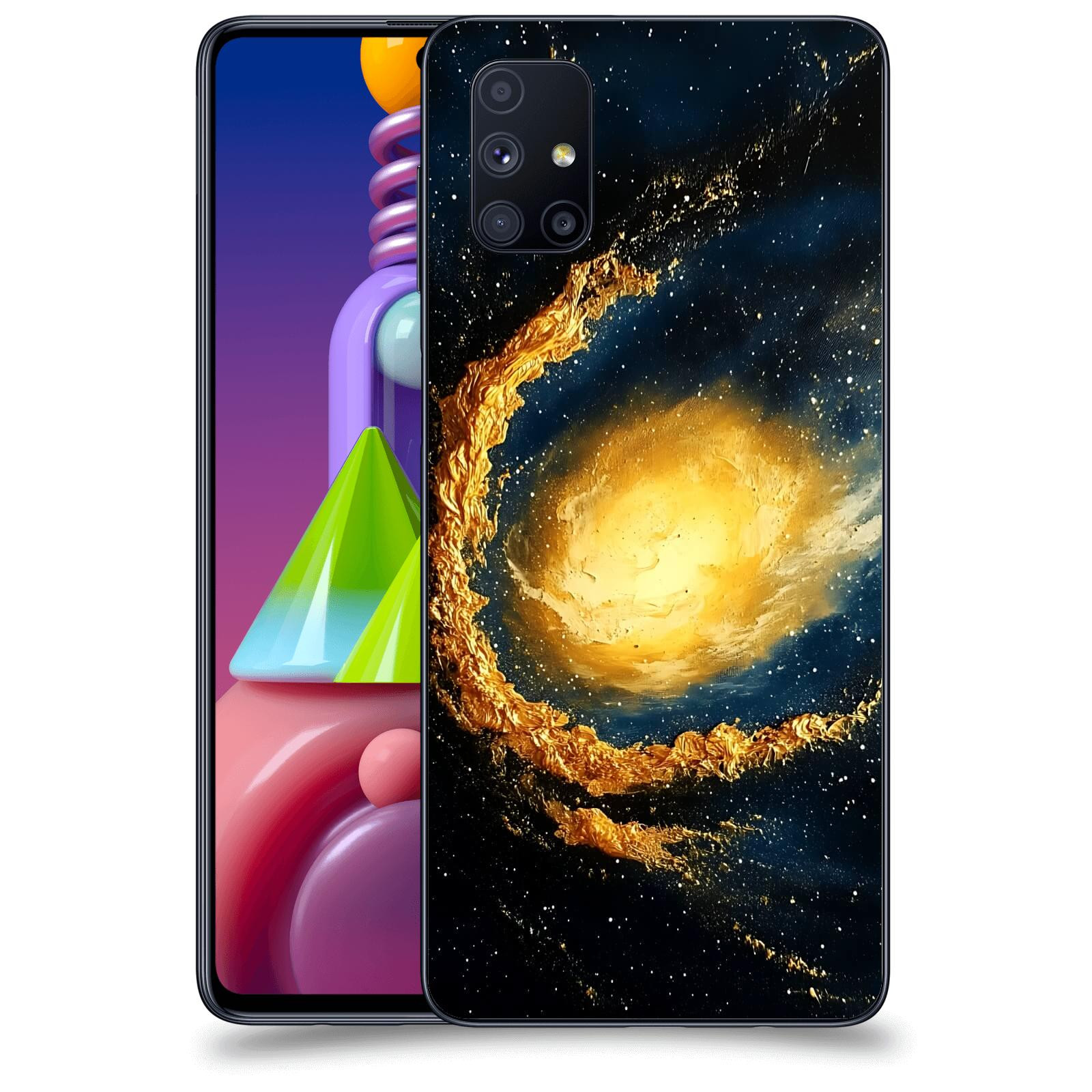 ACOVER Kryt na mobil Samsung Galaxy M51 M515F - Noční obloha II