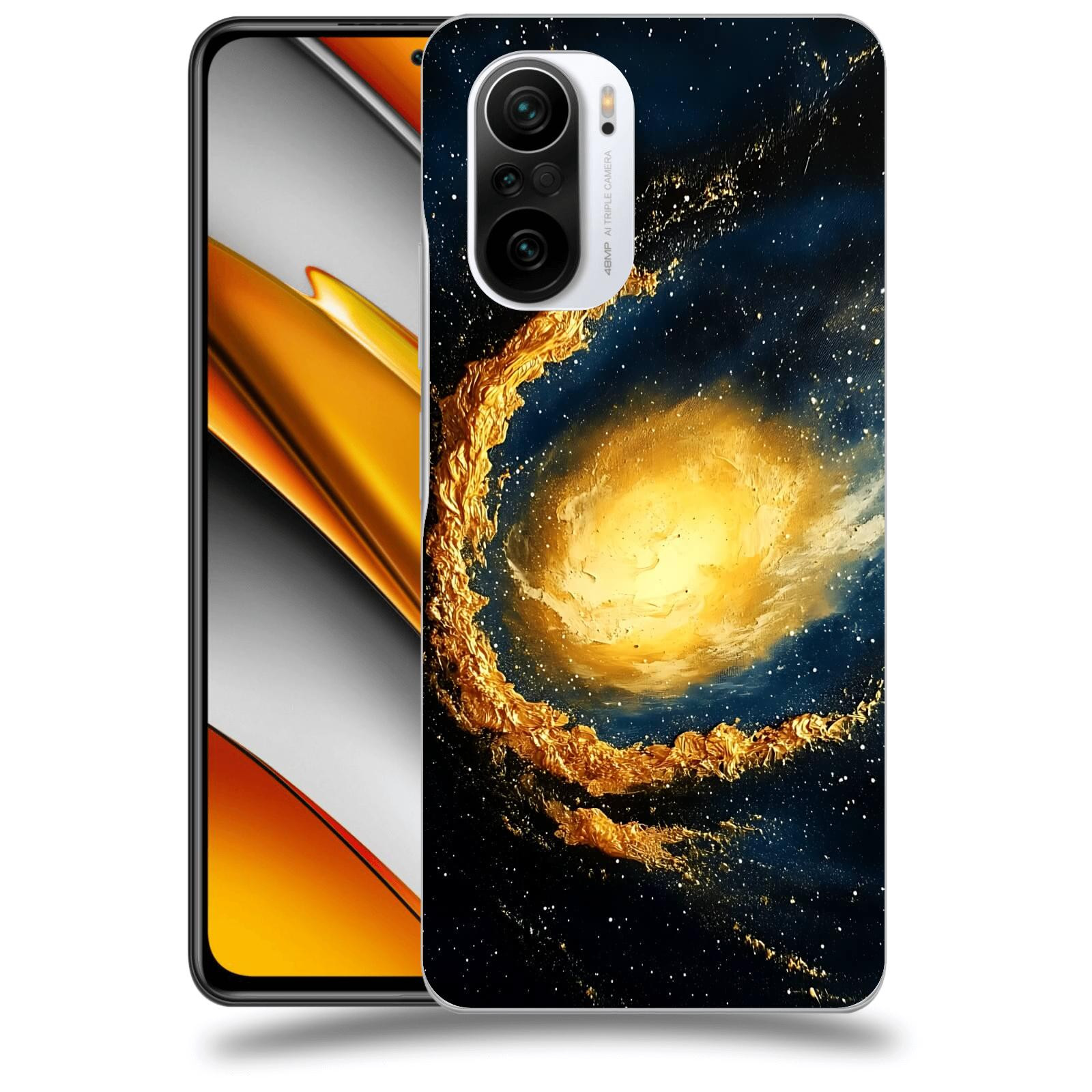 ACOVER Kryt na mobil Xiaomi Poco F3 - Noční obloha II