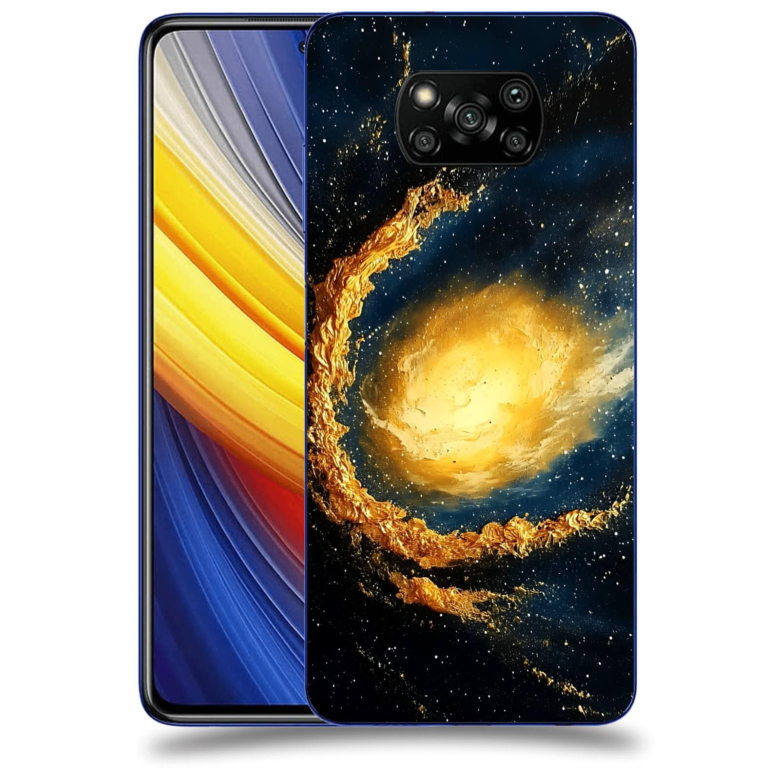ACOVER Kryt na mobil Xiaomi Poco X3 Pro - Noční obloha II