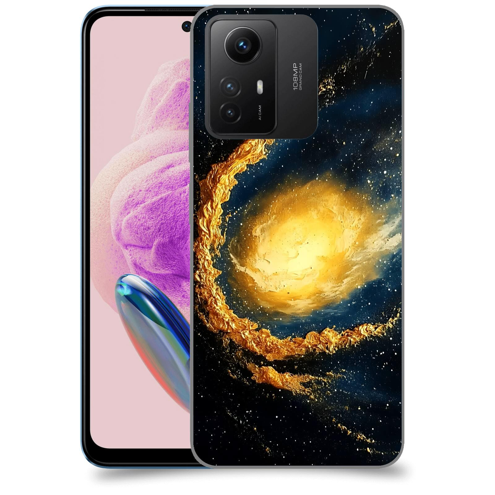 ACOVER Kryt na mobil Xiaomi Redmi Note 12S - Noční obloha II