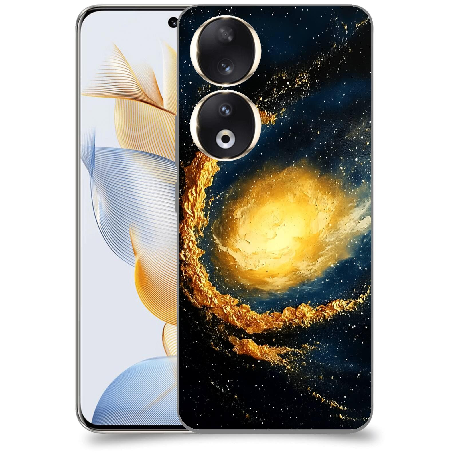 ACOVER Kryt na mobil Honor 90 - Noční obloha II