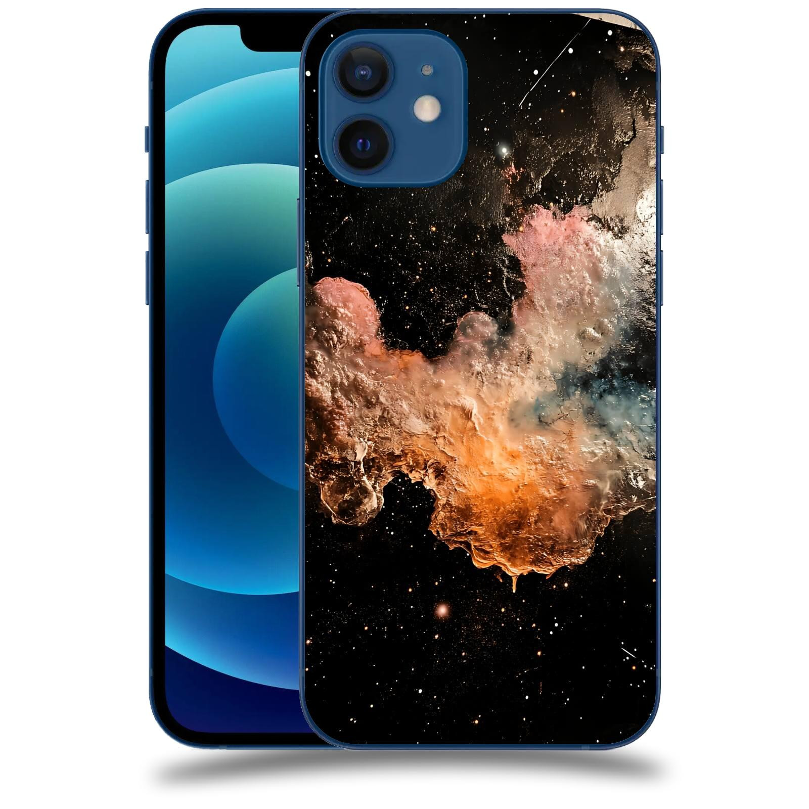 ACOVER Kryt na mobil Apple iPhone 12 - Noční obloha III