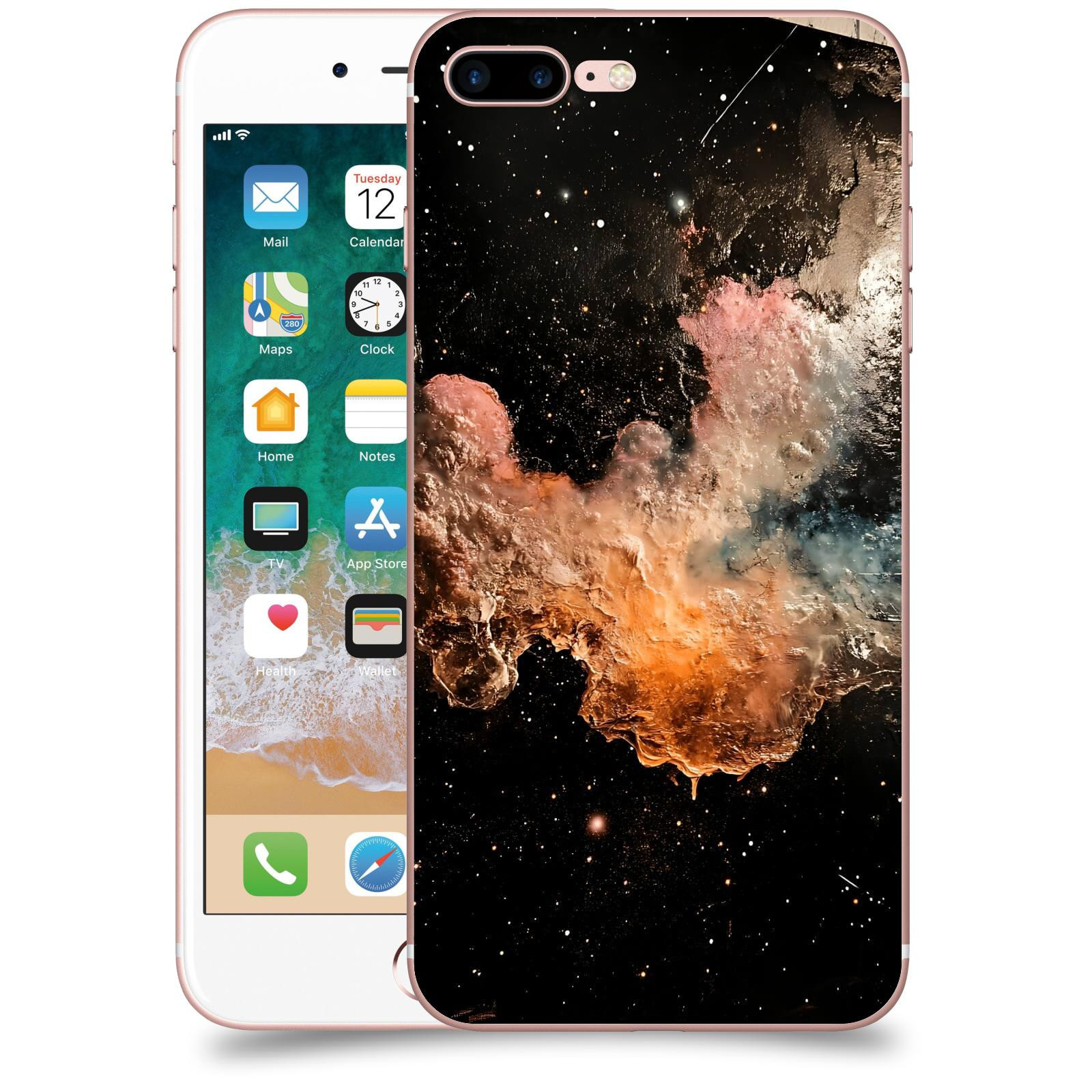 ACOVER Kryt na mobil Apple iPhone 7 Plus - Noční obloha III