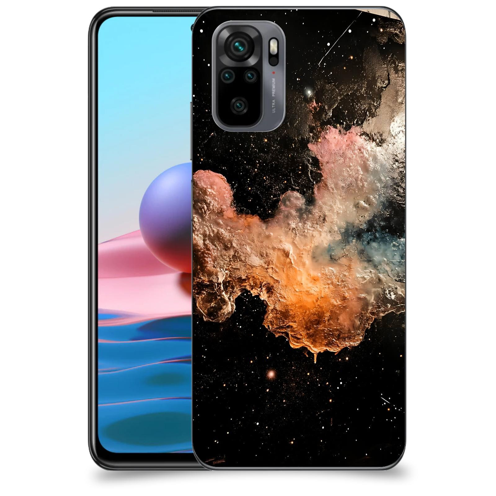 ACOVER Kryt na mobil Xiaomi Redmi Note 10 - Noční obloha III