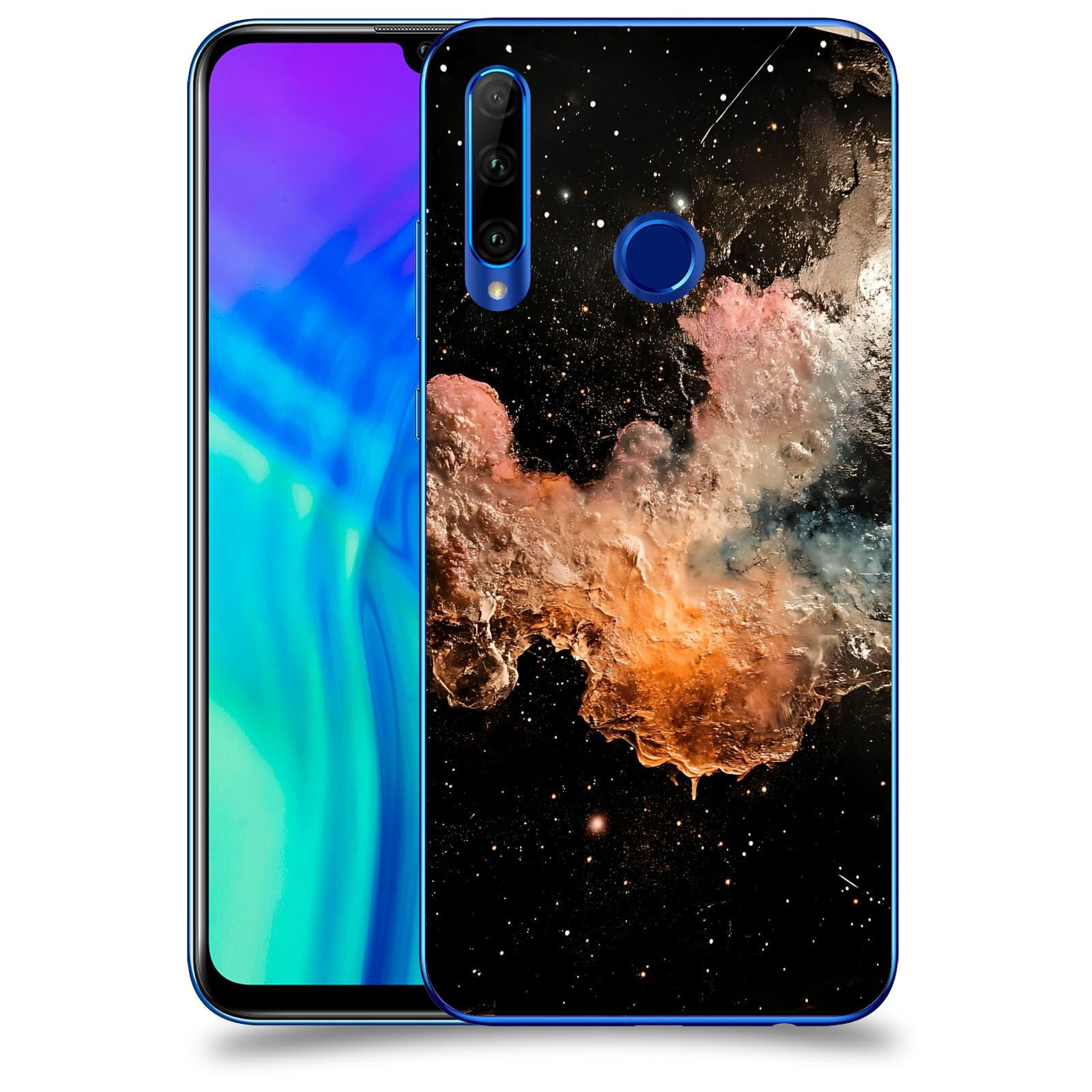 ACOVER Kryt na mobil Honor 20 Lite - Noční obloha III