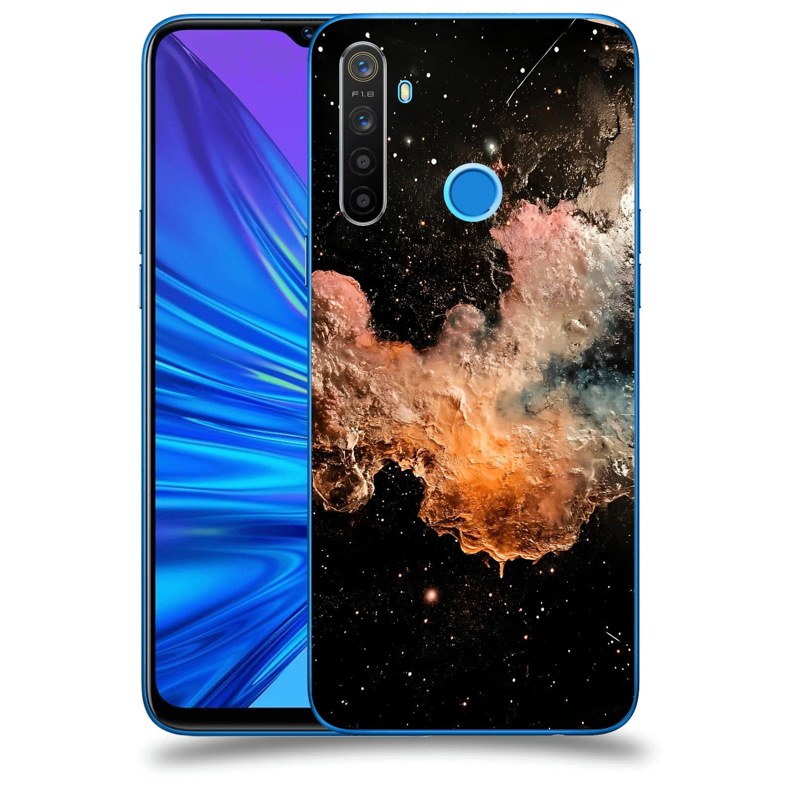 ACOVER Kryt na mobil Realme 5 - Noční obloha III