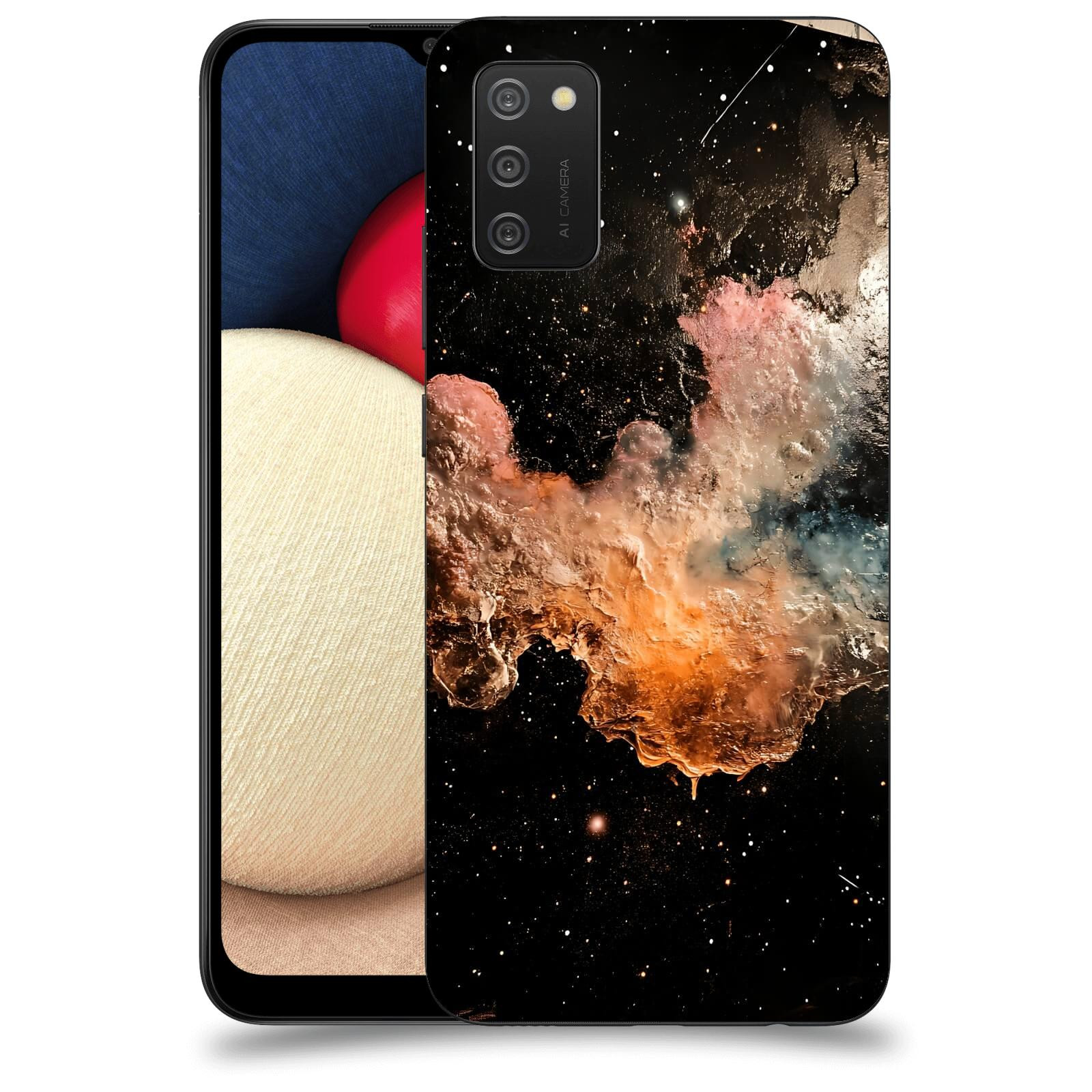 ACOVER Kryt na mobil Samsung Galaxy A02s A025G - Noční obloha III