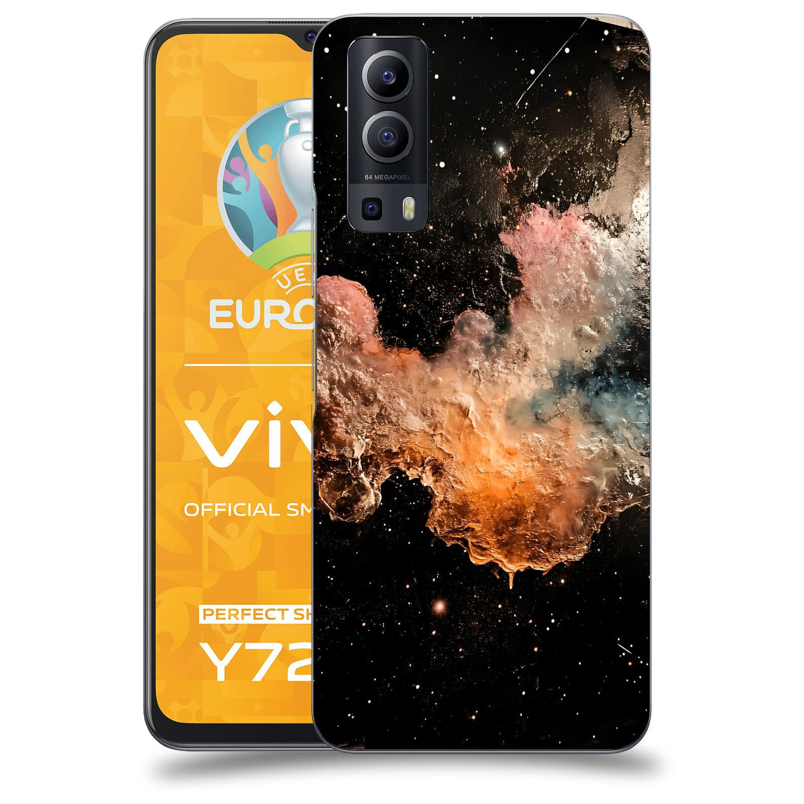 ACOVER Kryt na mobil Vivo Y72 5G - Noční obloha III