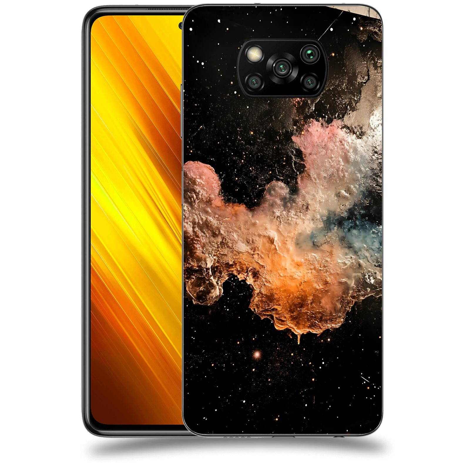 ACOVER Kryt na mobil Xiaomi Poco X3 - Noční obloha III