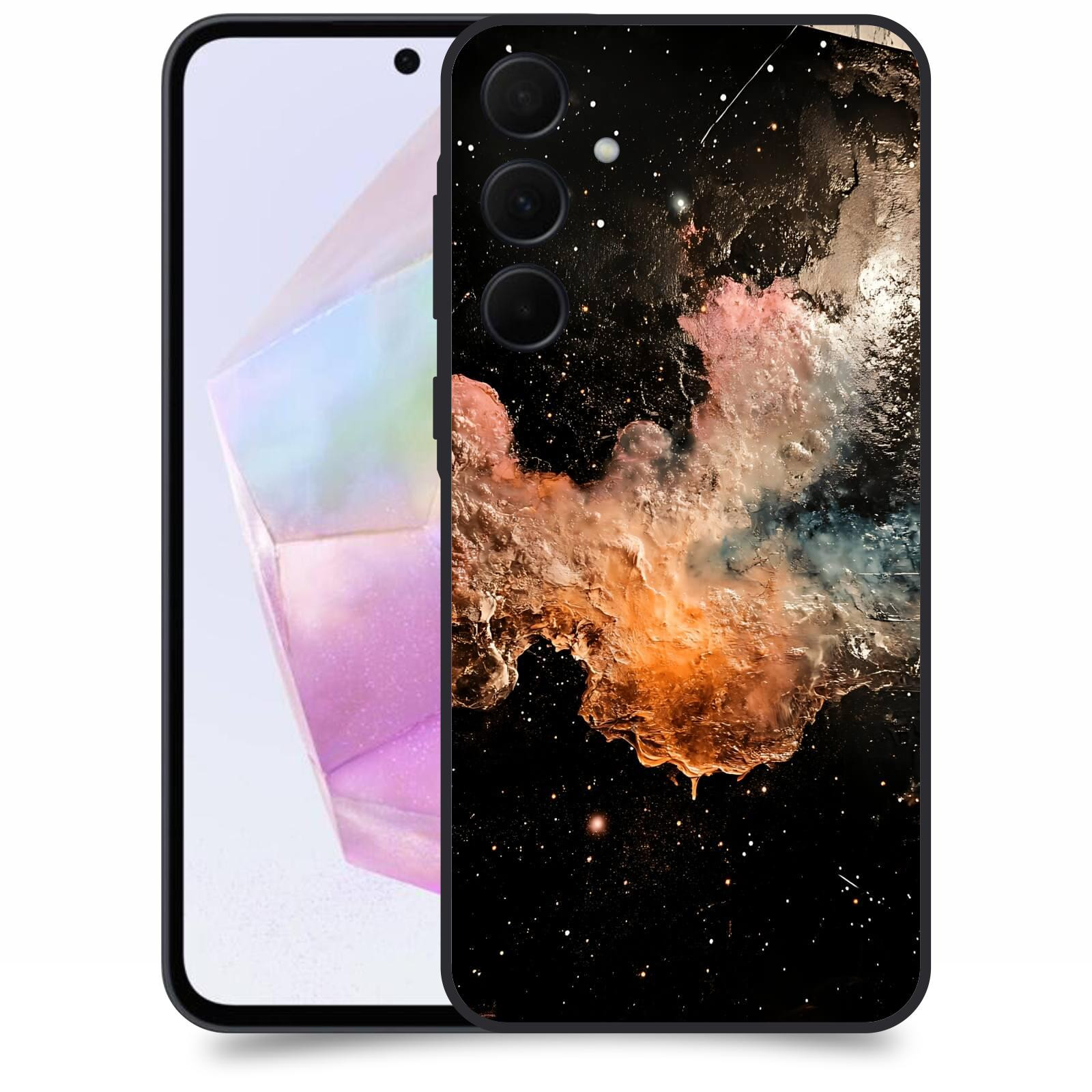 ACOVER Kryt na mobil Samsung Galaxy A35 5G - Noční obloha III