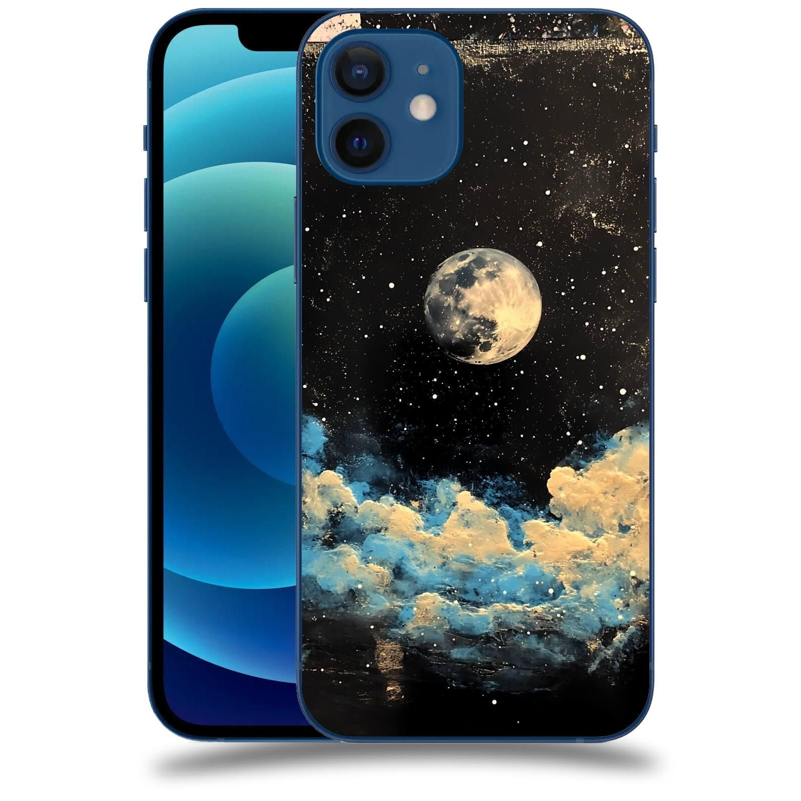 ACOVER Kryt na mobil Apple iPhone 12 - Noční obloha IV