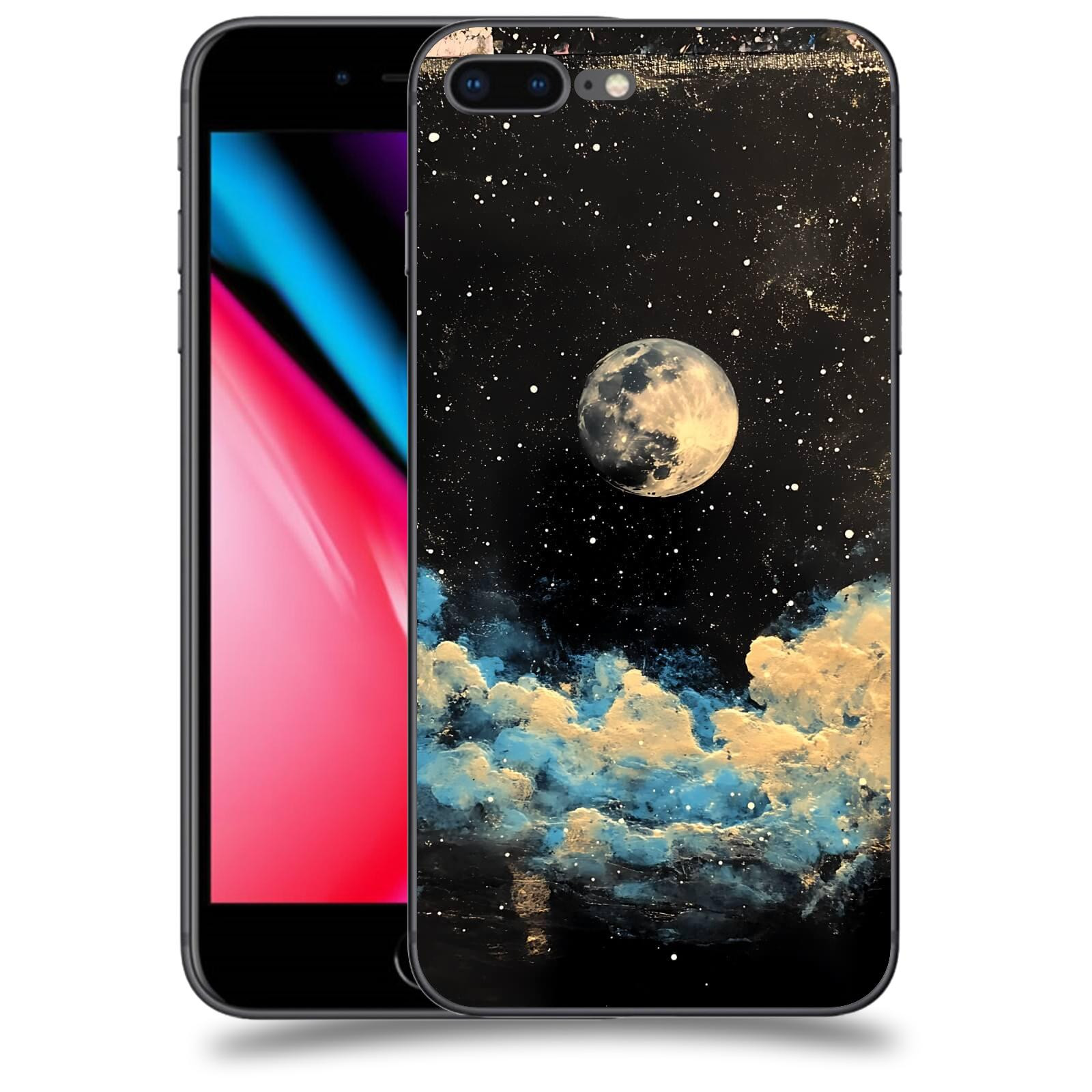 ACOVER Kryt na mobil Apple iPhone 8 Plus - Noční obloha IV
