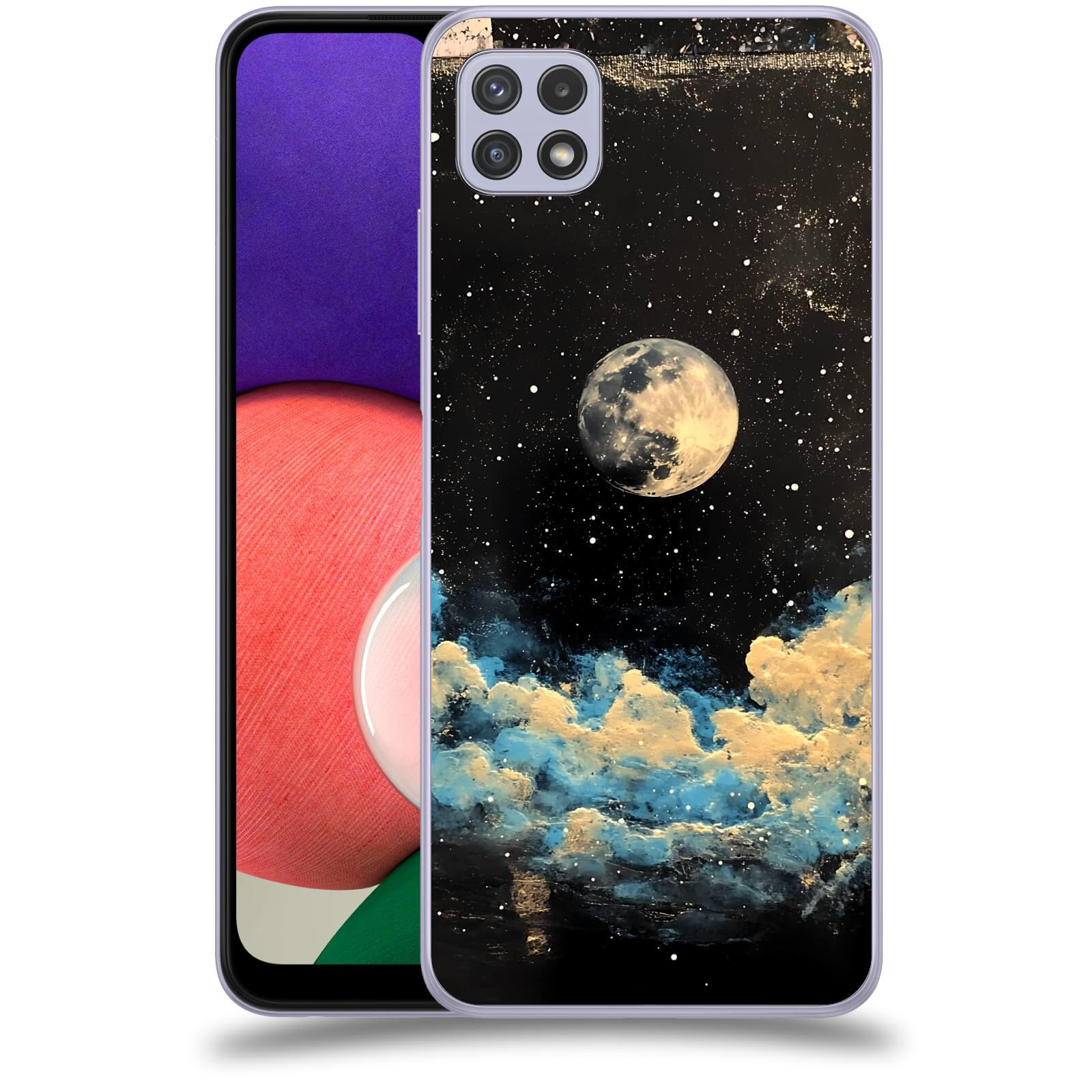 ACOVER Kryt na mobil Samsung Galaxy A22 5G A226B - Noční obloha IV