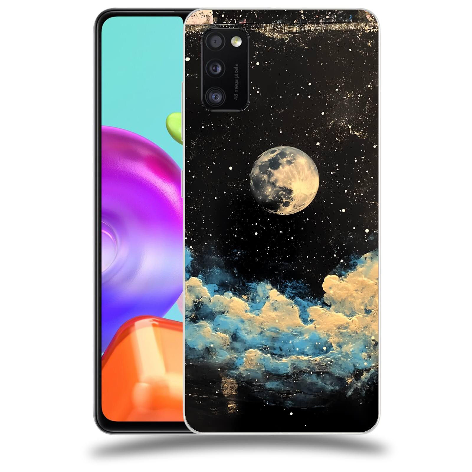 ACOVER Kryt na mobil Samsung Galaxy A41 A415F - Noční obloha IV