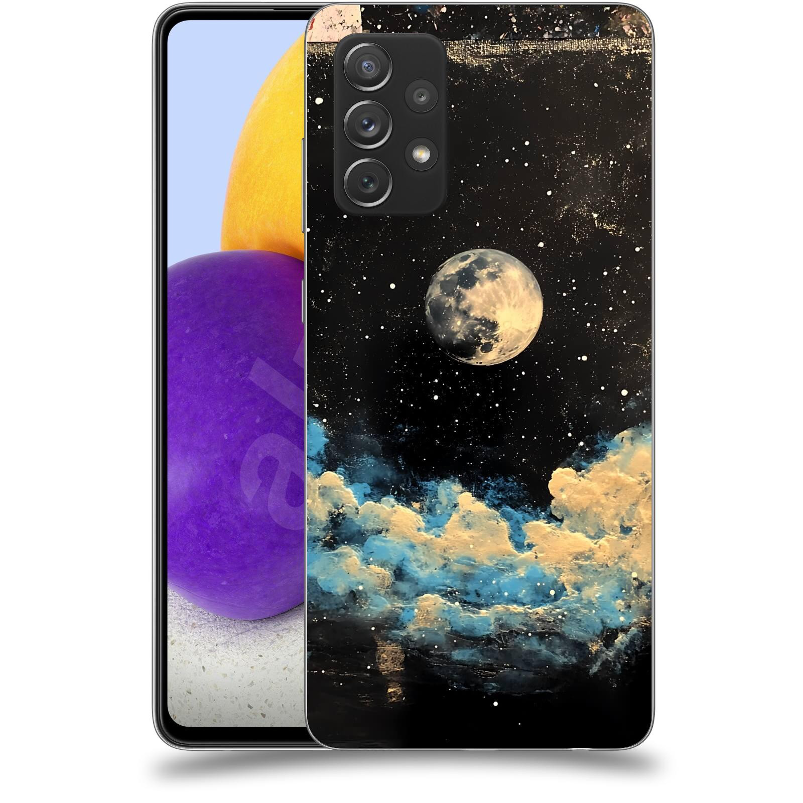 ACOVER Kryt na mobil Samsung Galaxy A72 A725F - Noční obloha IV