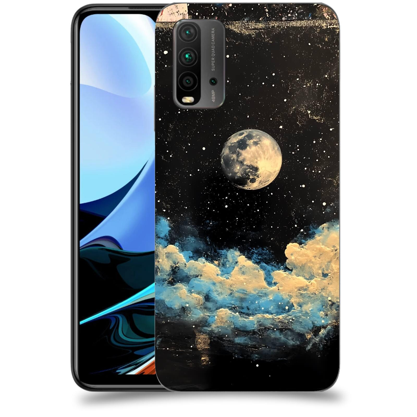 ACOVER Kryt na mobil Xiaomi Redmi 9T - Noční obloha IV