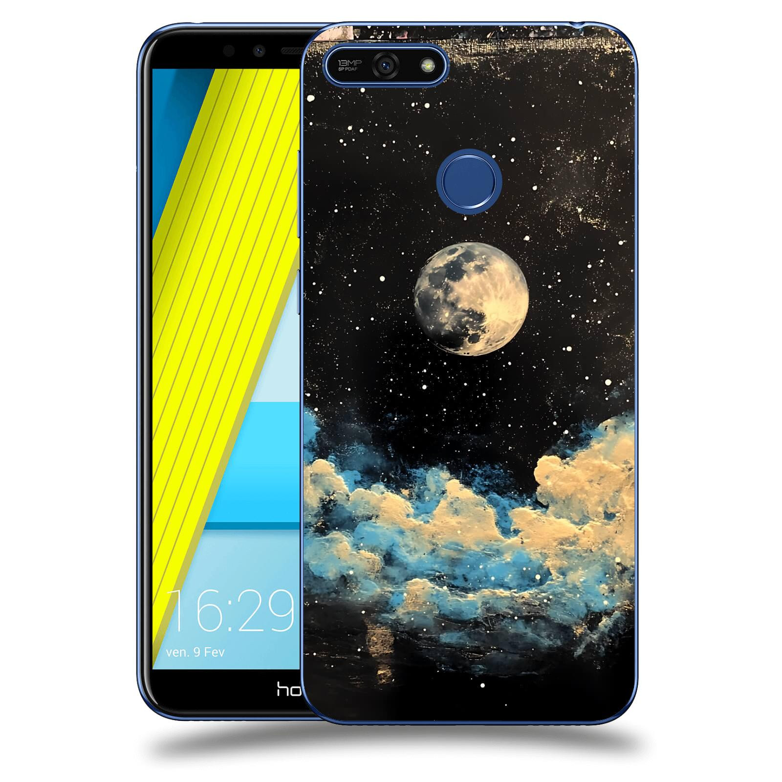 ACOVER Kryt na mobil Honor 7A - Noční obloha IV