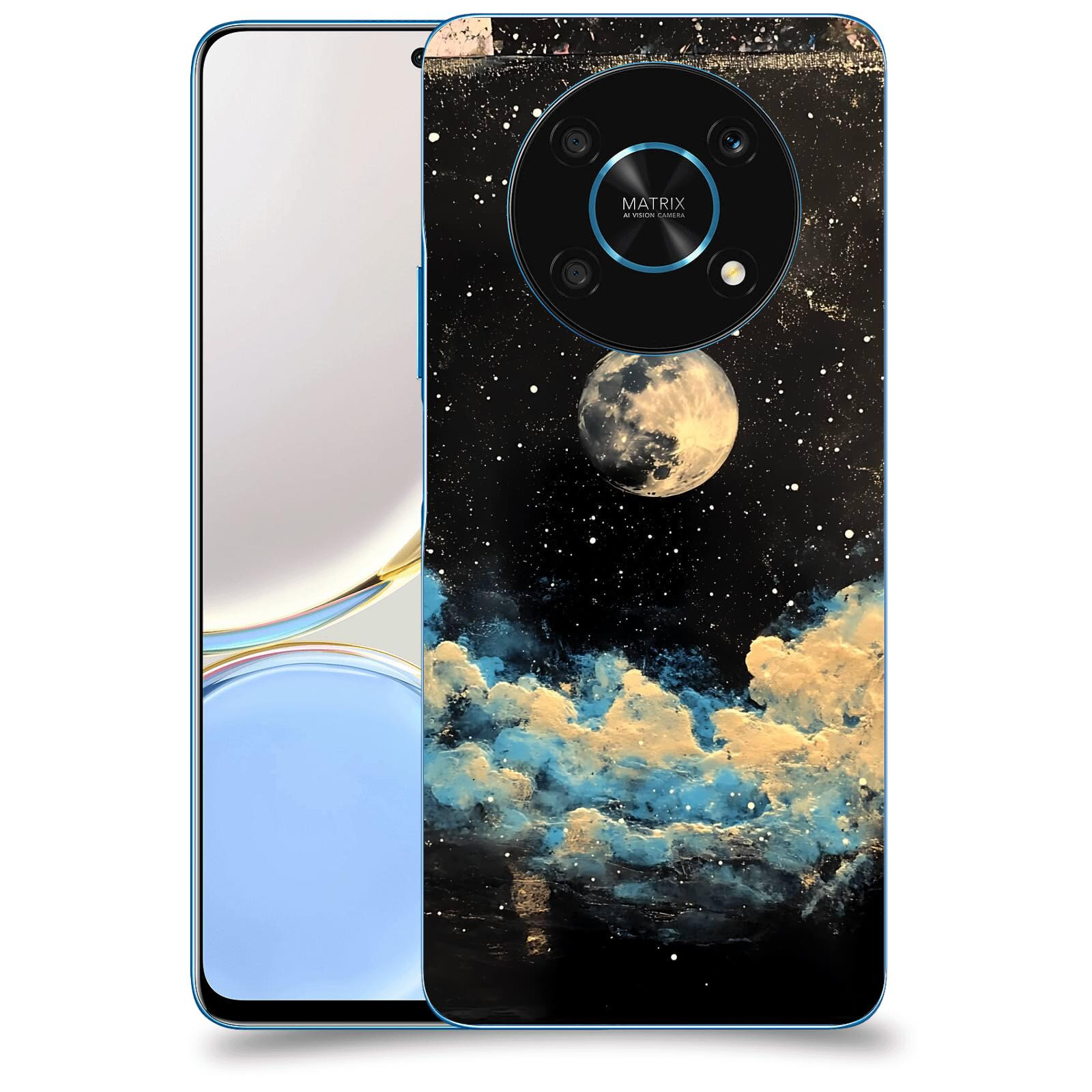 ACOVER Kryt na mobil Honor Magic 4 Lite 5G - Noční obloha IV