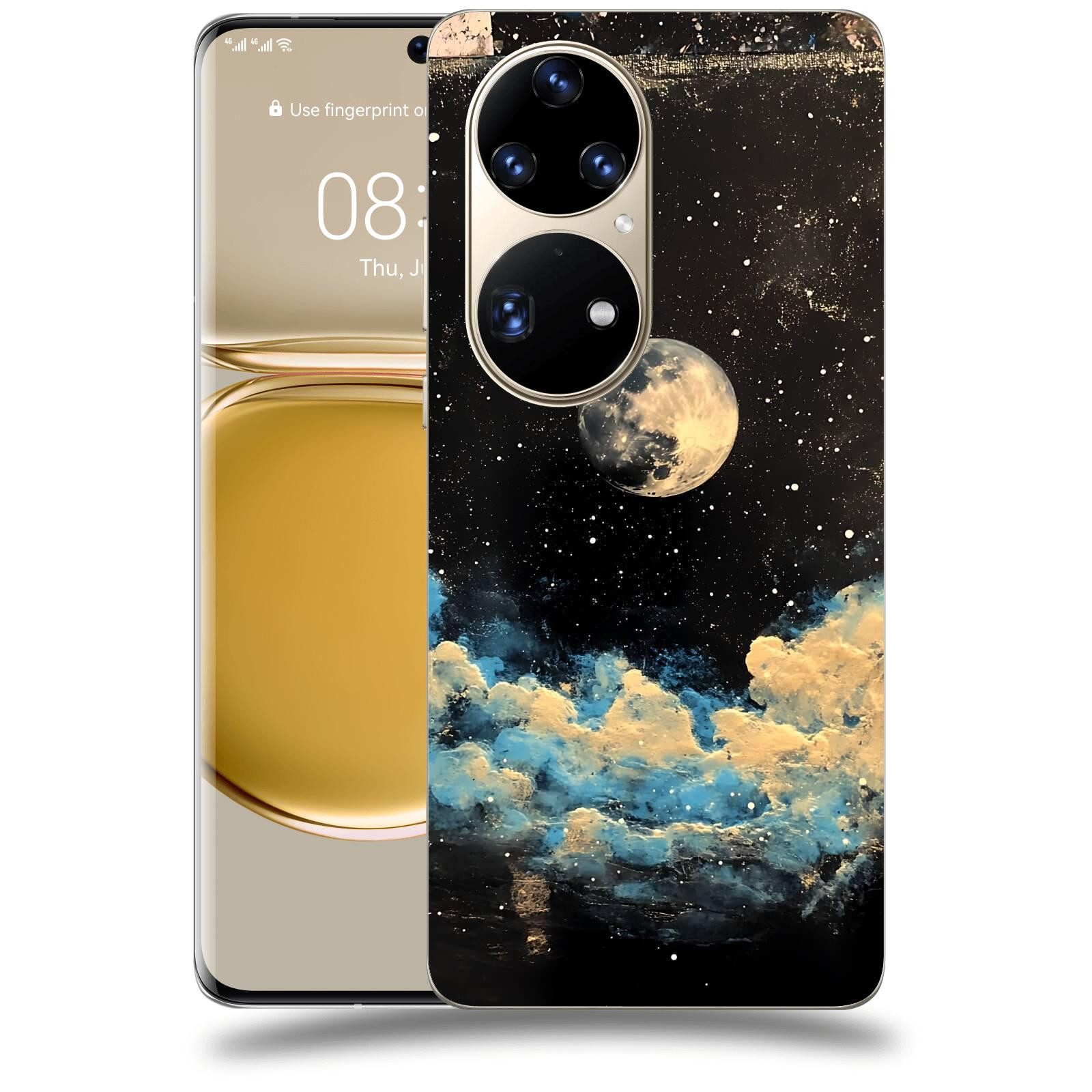 ACOVER Kryt na mobil Huawei P50 - Noční obloha IV