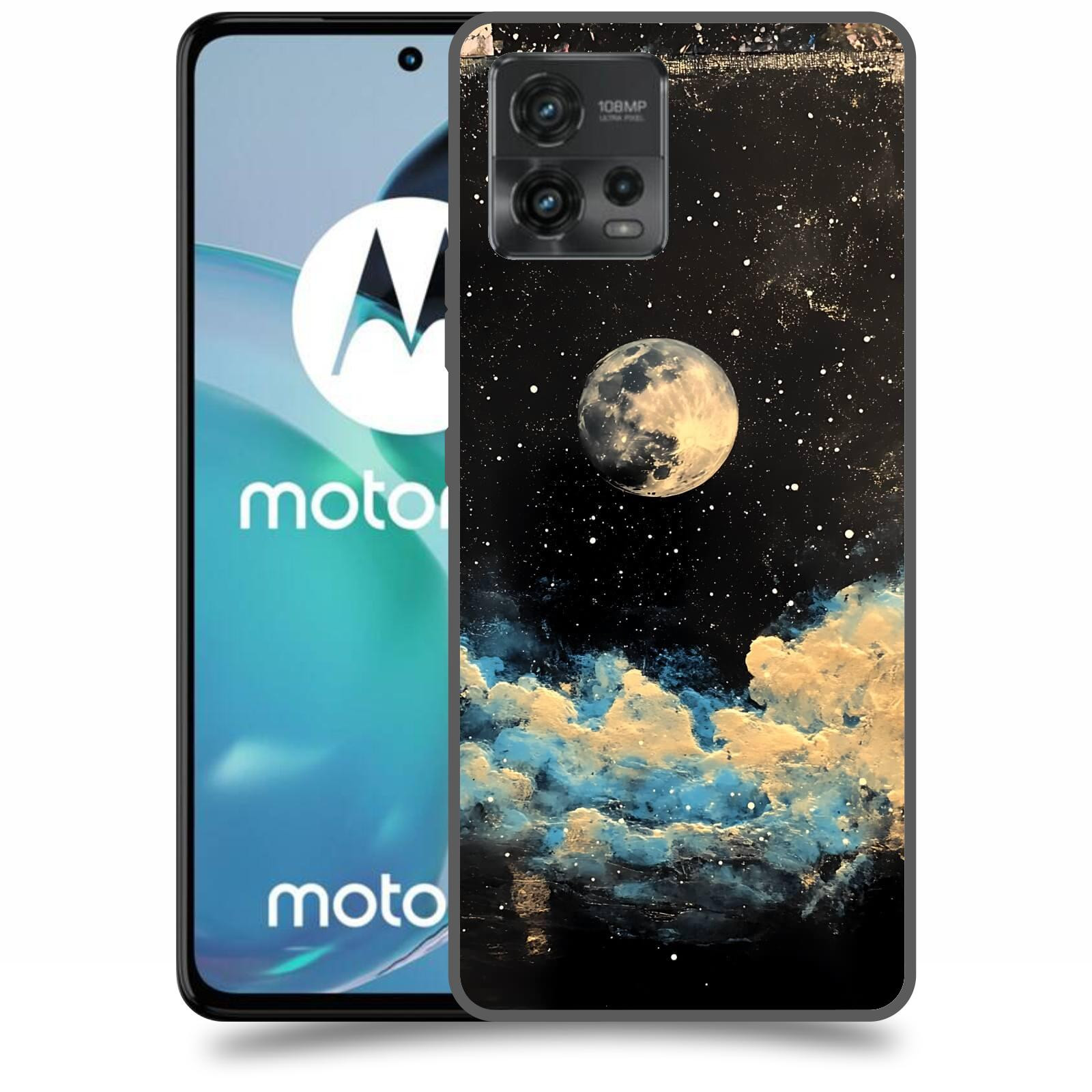 ACOVER Kryt na mobil Motorola Moto G72 - Noční obloha IV