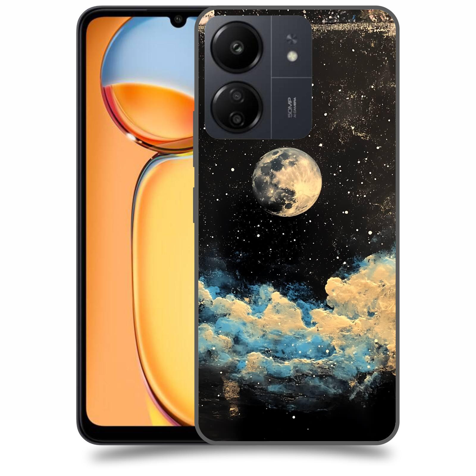 ACOVER Kryt na mobil Xiaomi Redmi 13C 4G  Noční obloha IV