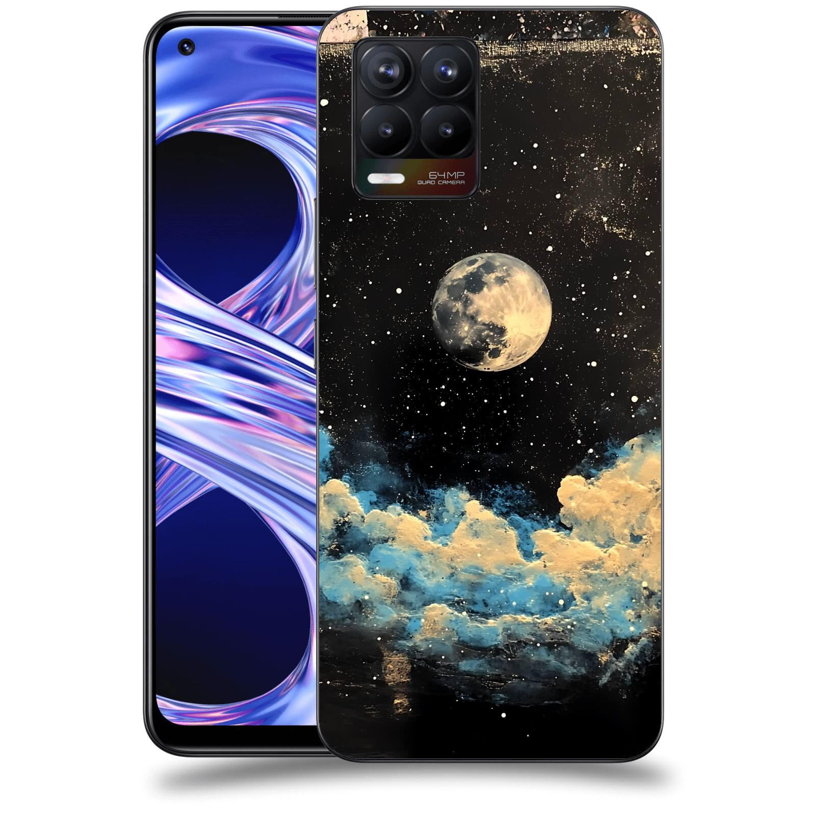 ACOVER Kryt na mobil Realme 8 - Noční obloha IV