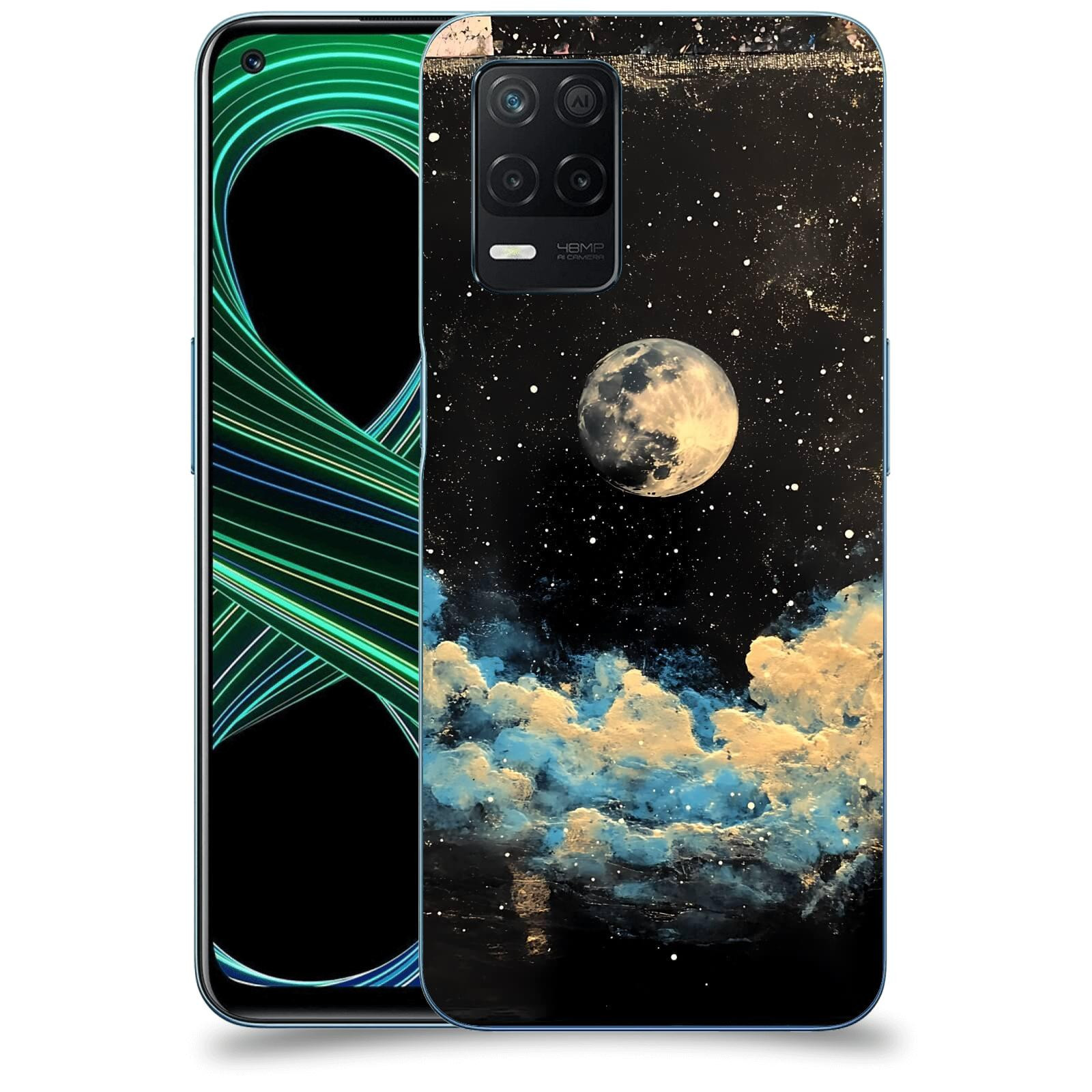 ACOVER Kryt na mobil Realme 8 5G - Noční obloha IV