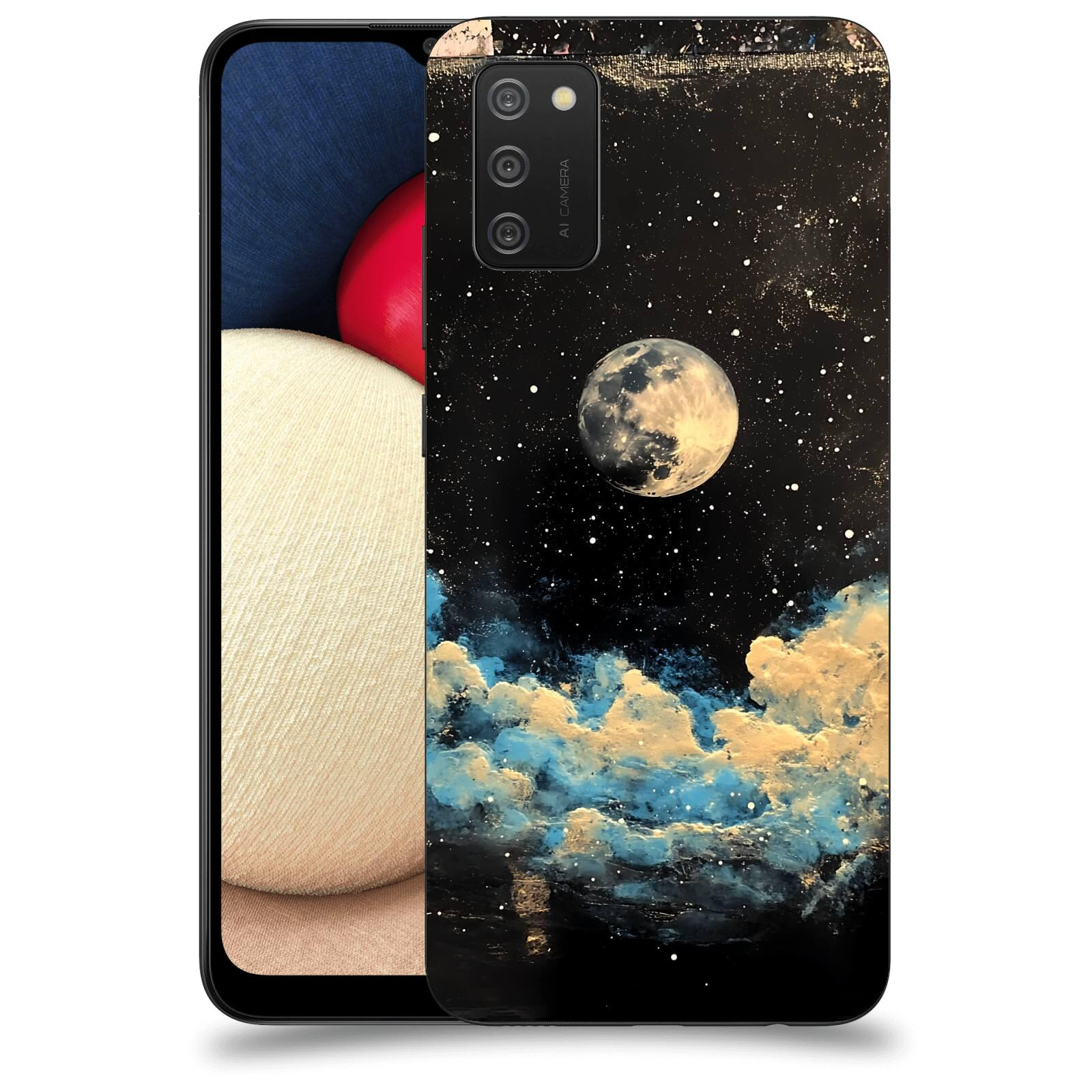 ACOVER Kryt na mobil Samsung Galaxy A02s A025G - Noční obloha IV