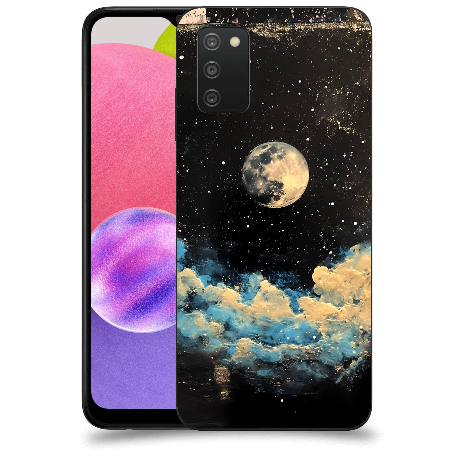 ACOVER Kryt na mobil Samsung Galaxy A03s A037G - Noční obloha IV