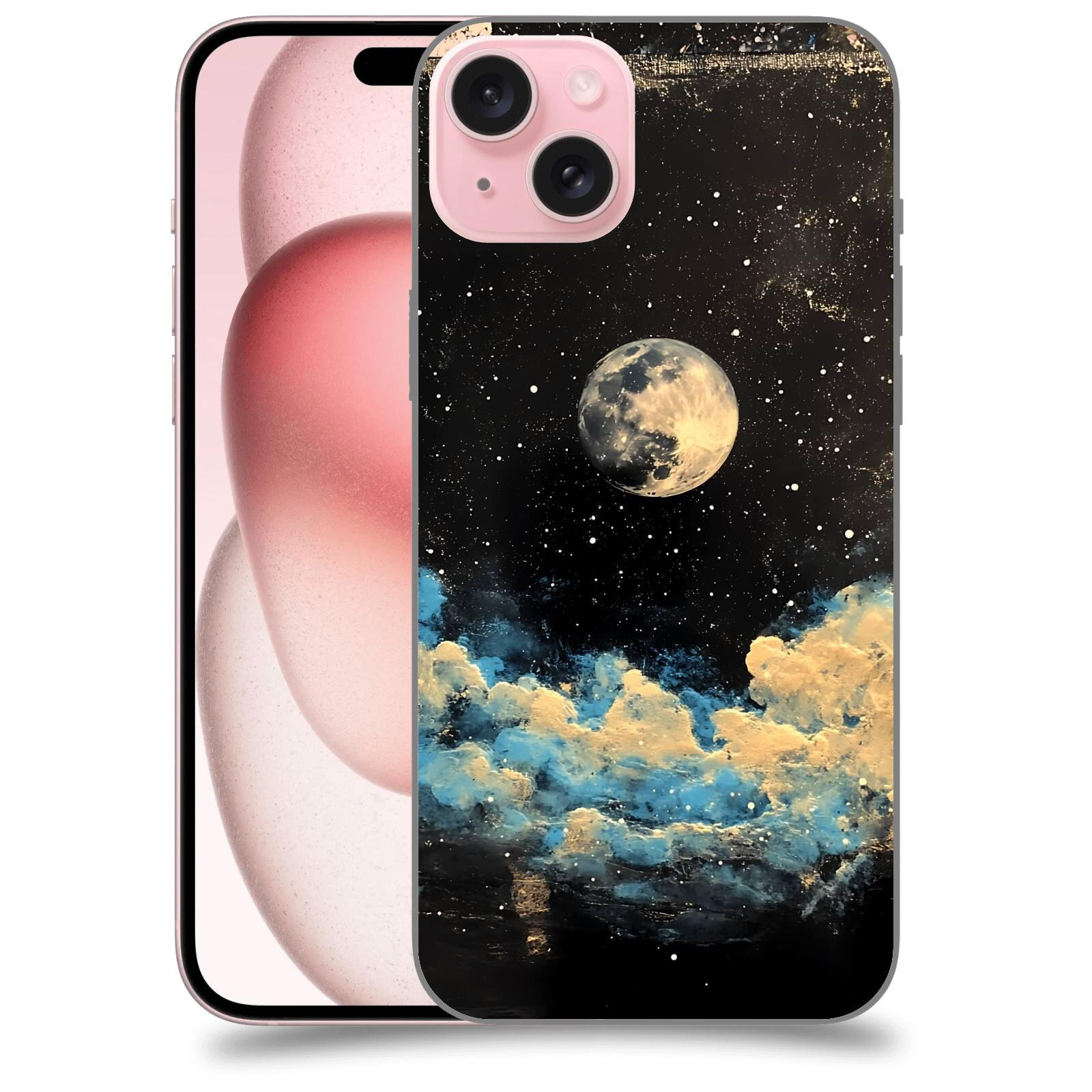 ACOVER Kryt na mobil Apple iPhone 15 plus - Noční obloha IV