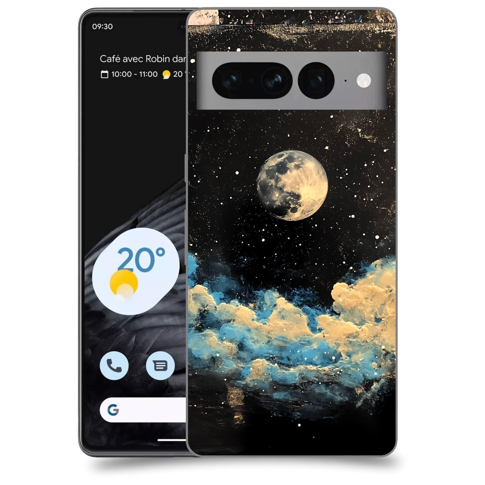ACOVER Kryt na mobil Google pixel 7 pro - Noční obloha IV