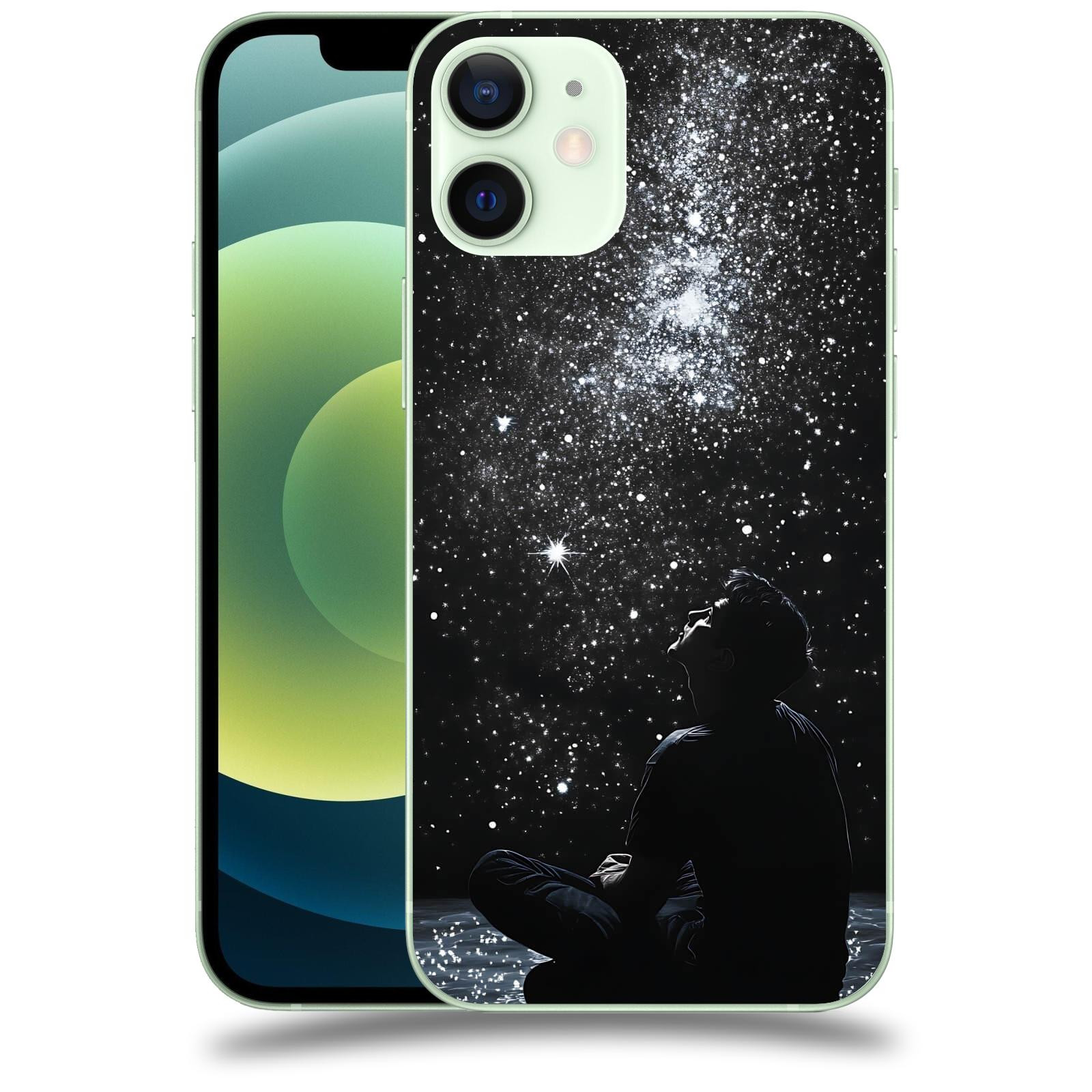 ACOVER Kryt na mobil Apple iPhone 12 mini - Noční obloha V