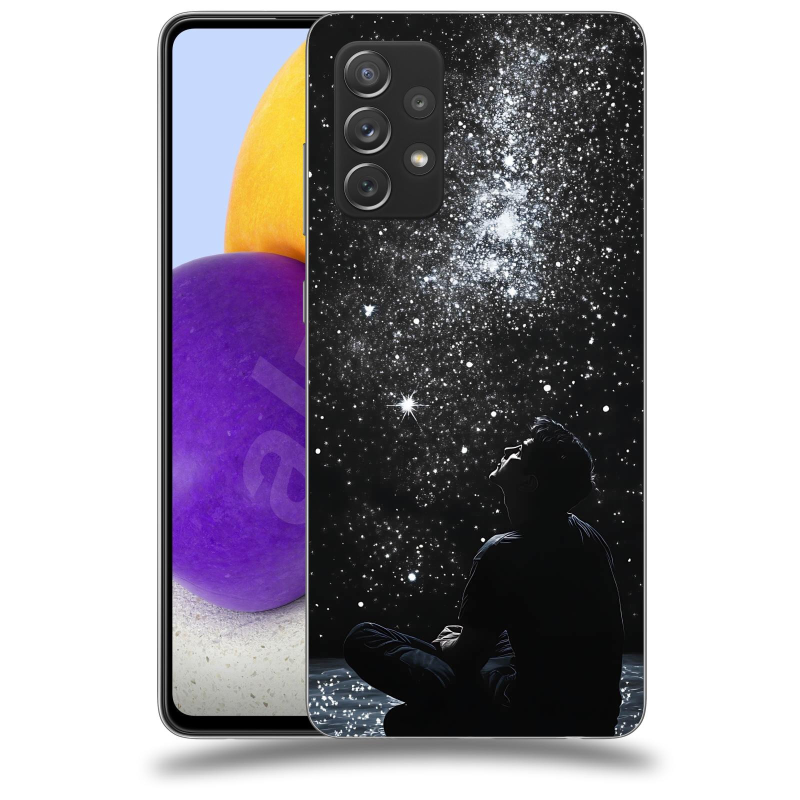 ACOVER Kryt na mobil Samsung Galaxy A73 5G - Noční obloha V