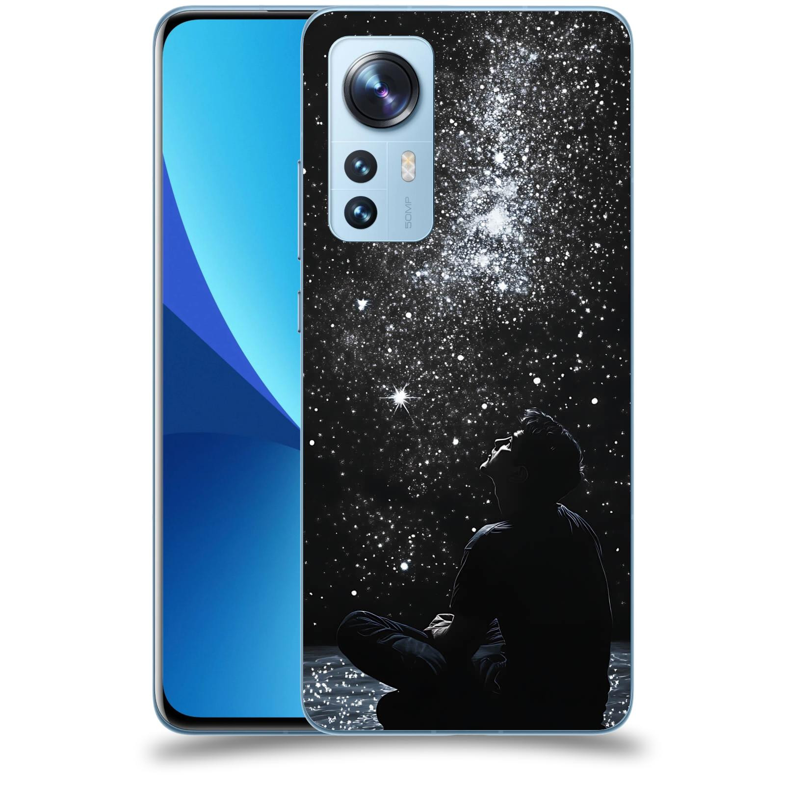 ACOVER Kryt na mobil Xiaomi 12X - Noční obloha V