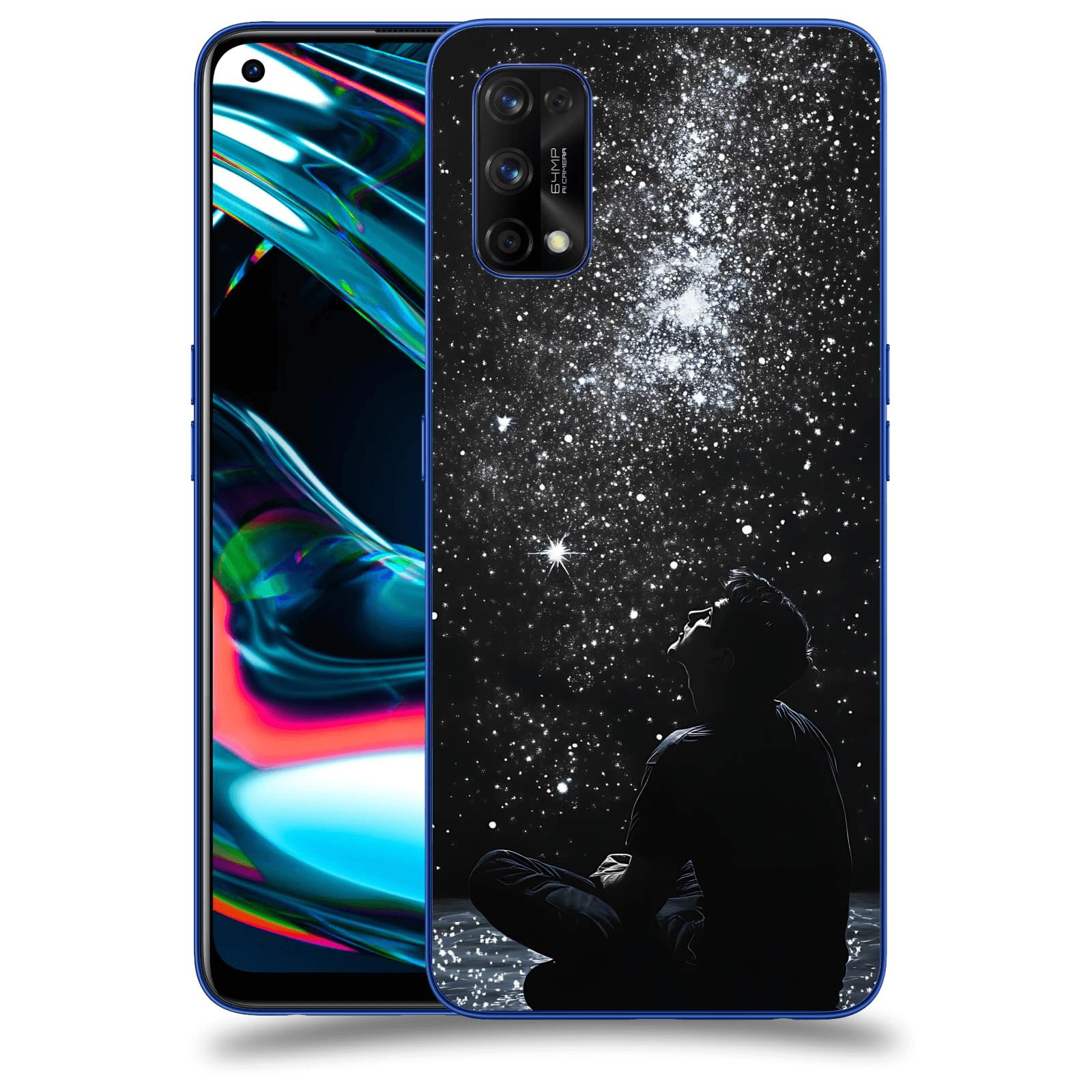 ACOVER Kryt na mobil Realme 7 Pro - Noční obloha V