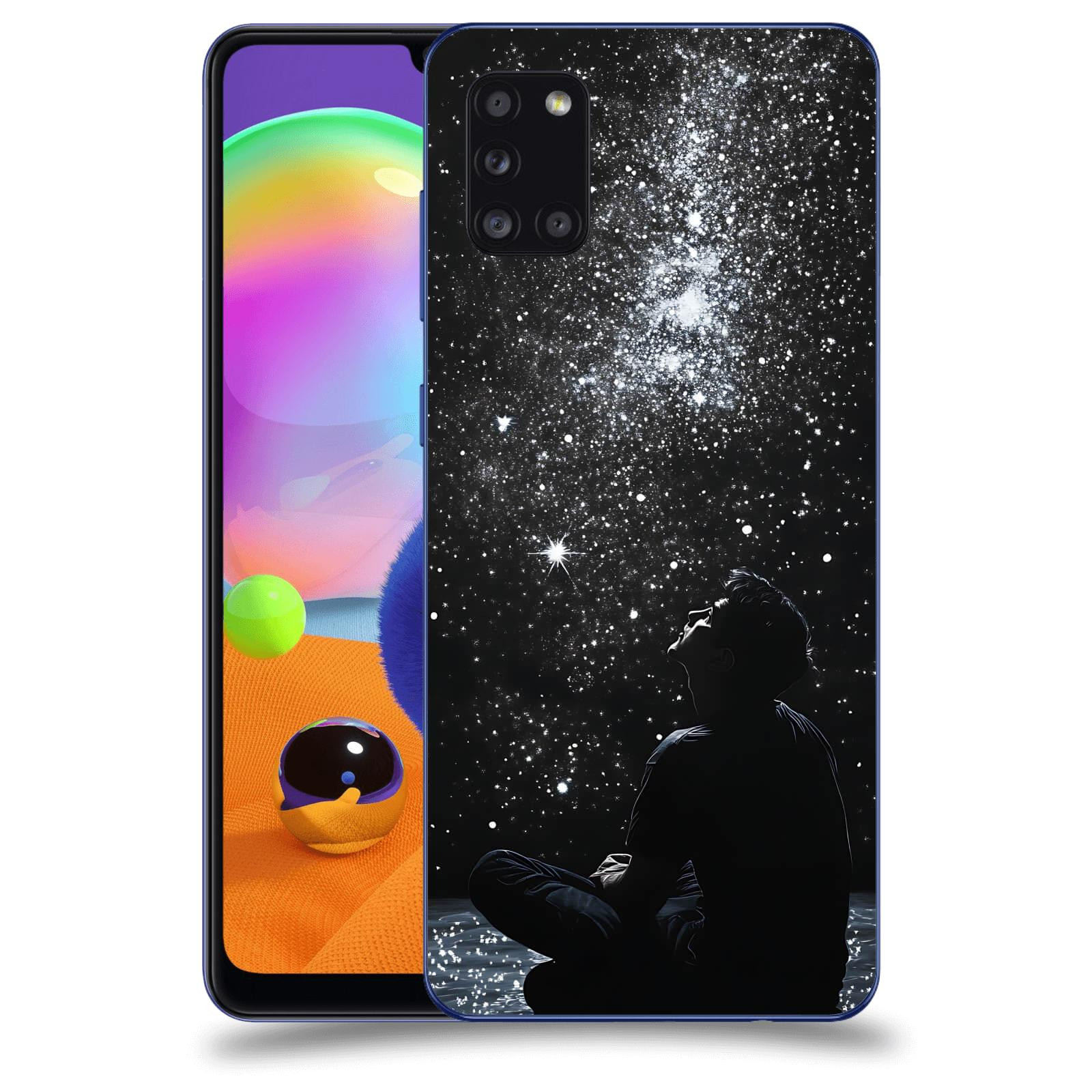 ACOVER Kryt na mobil Samsung Galaxy A31 A315F - Noční obloha V