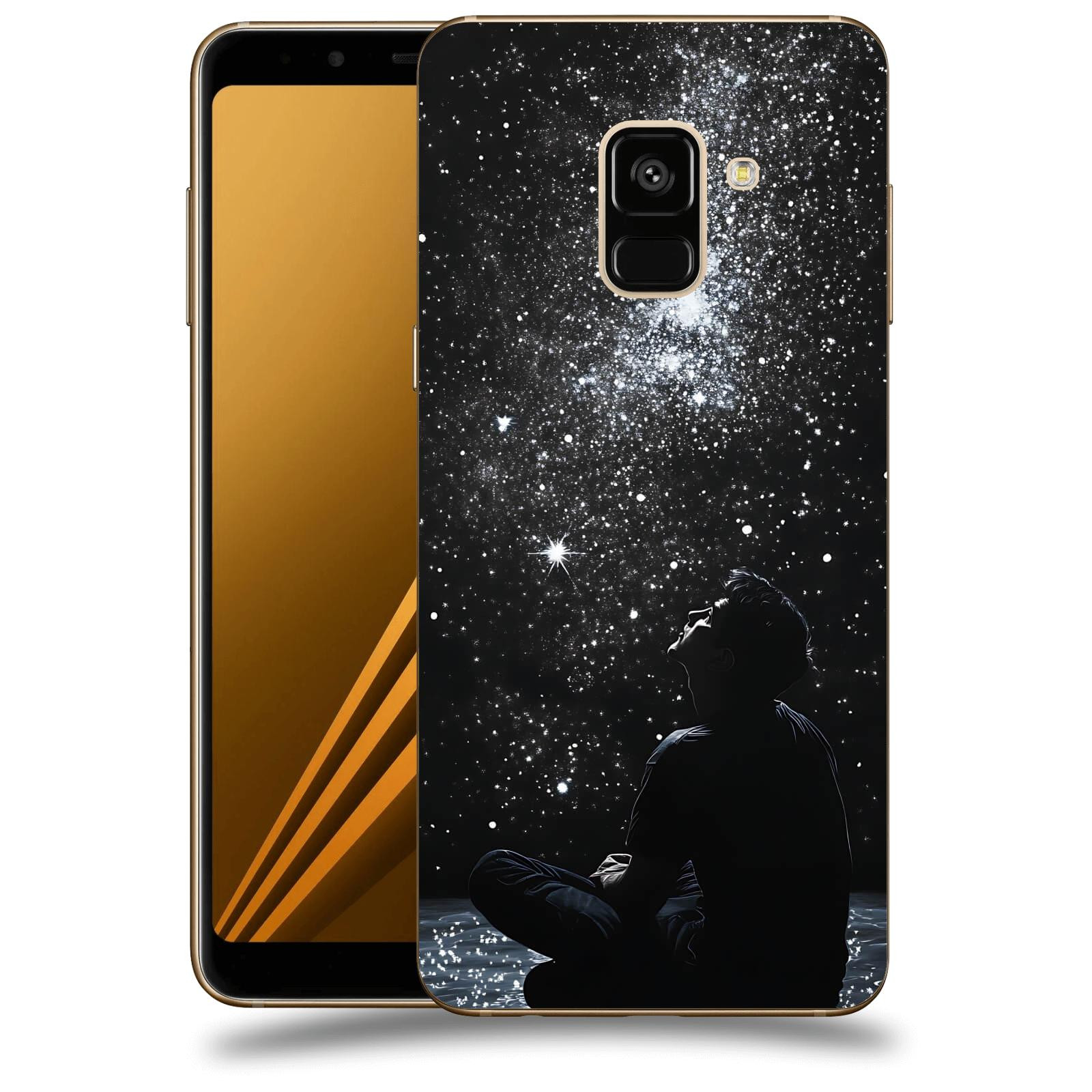 ACOVER Kryt na mobil Samsung Galaxy A8 2018 A530F - Noční obloha V