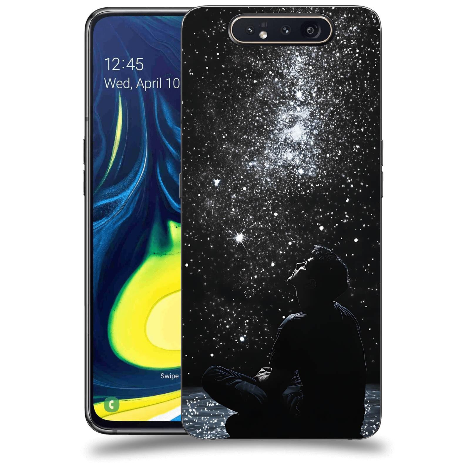 ACOVER Kryt na mobil Samsung Galaxy A80 A805F - Noční obloha V